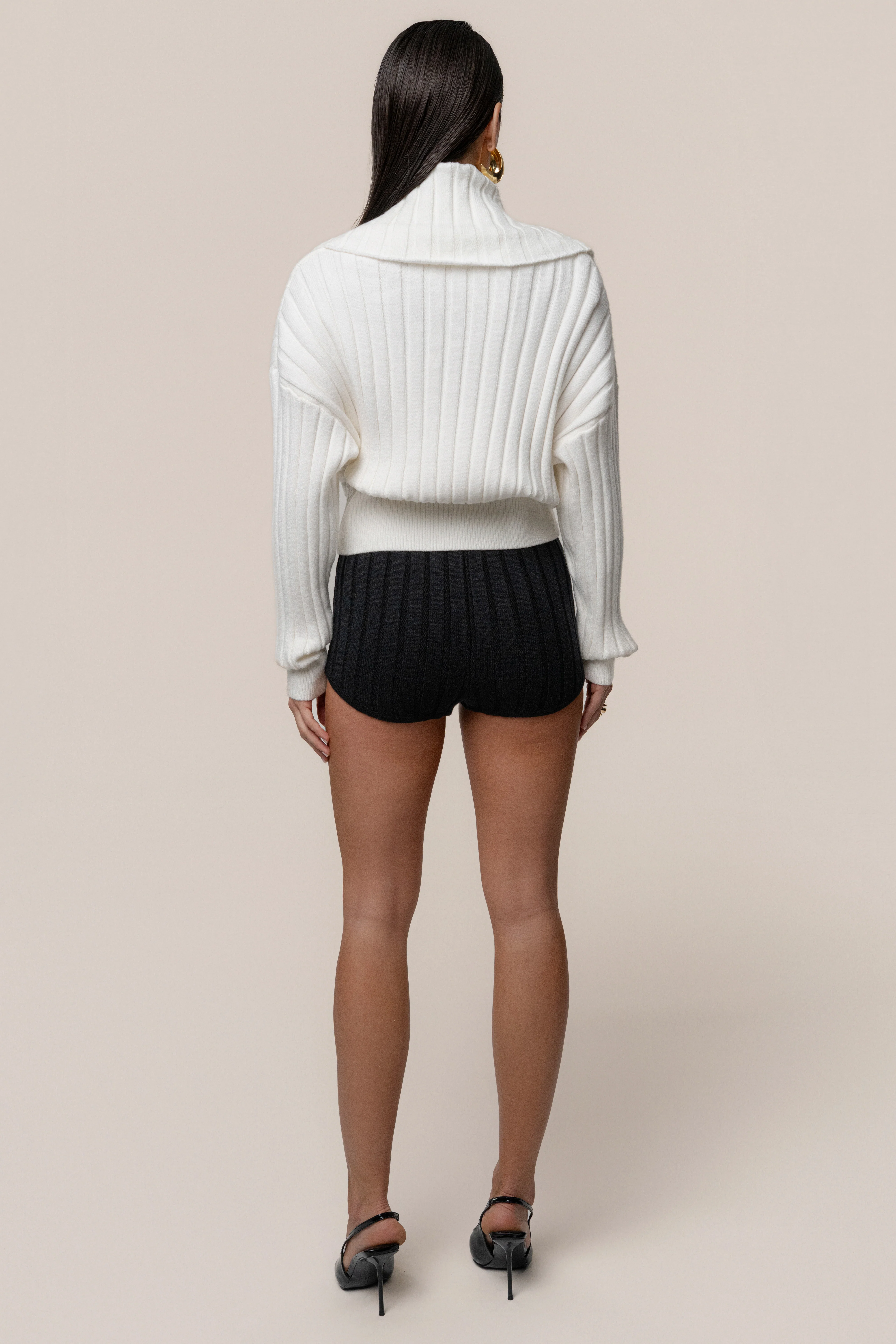 Ivory Ease Forward Knit Top - Image 13