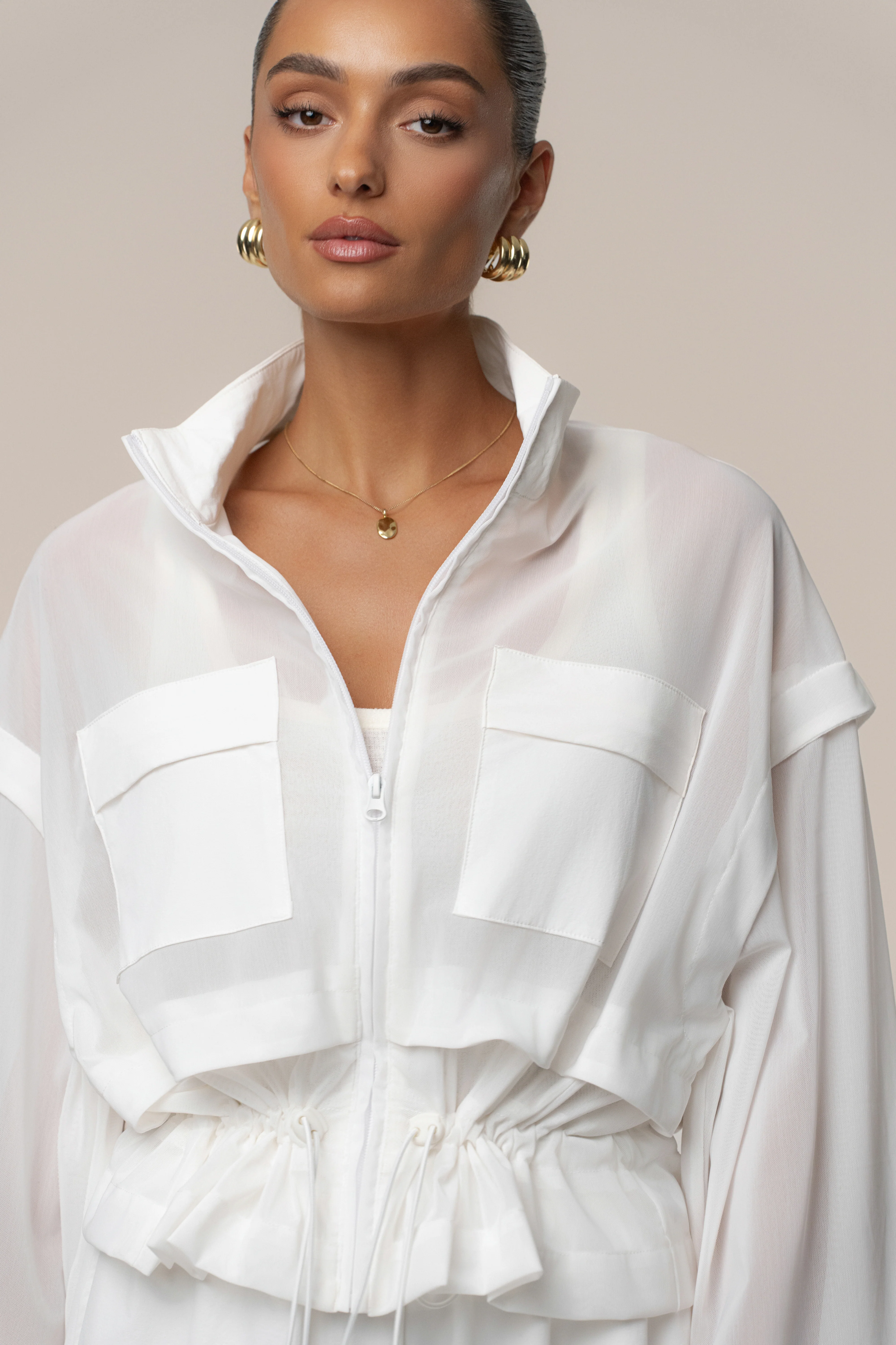 Ivory Free Flow Jacket - Image 4