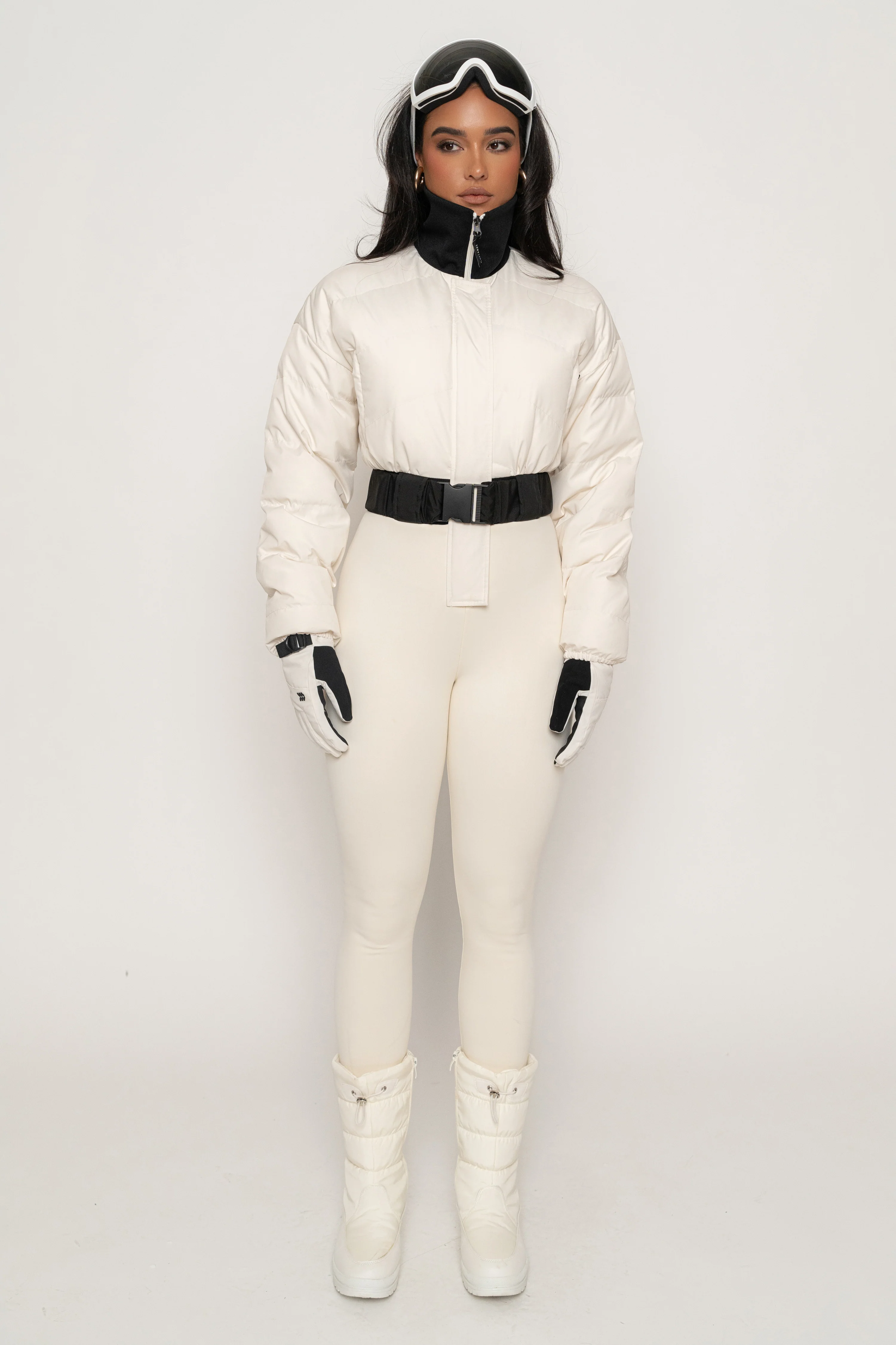 Ivory In Motion Nylon Jumpsuit - Image 4
