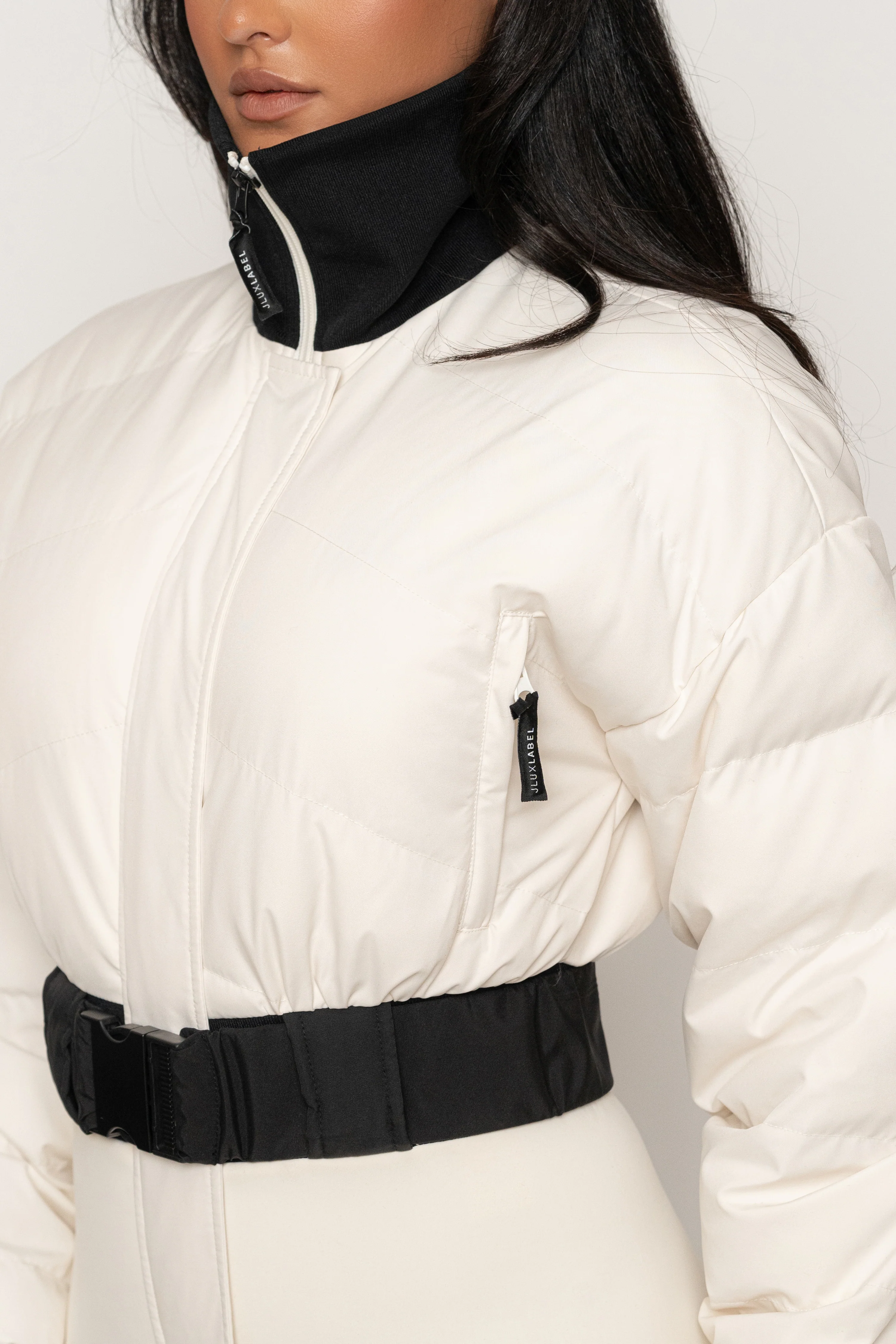 Ivory In Motion Nylon Jumpsuit - Image 8