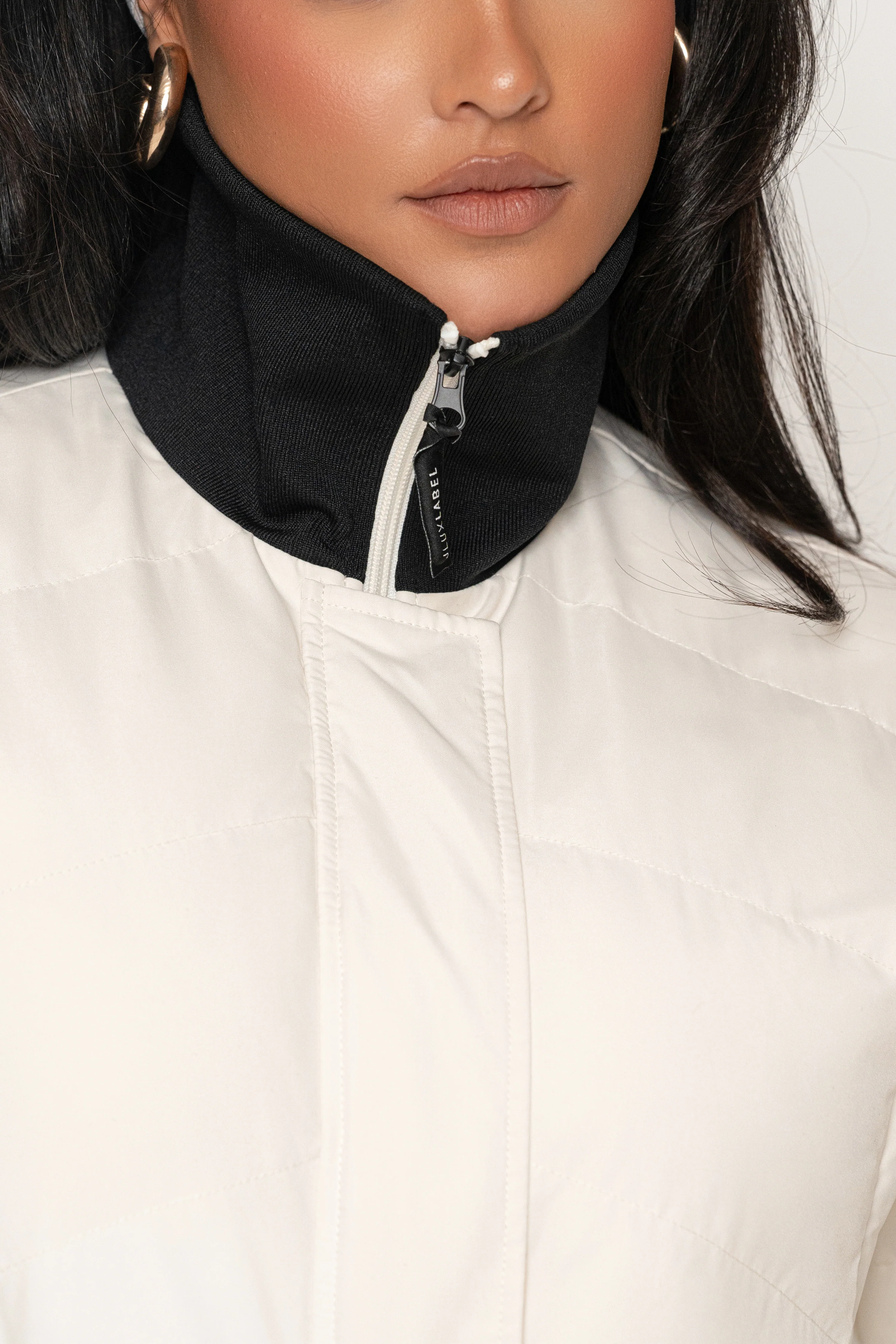 Ivory In Motion Nylon Jumpsuit - Image 9