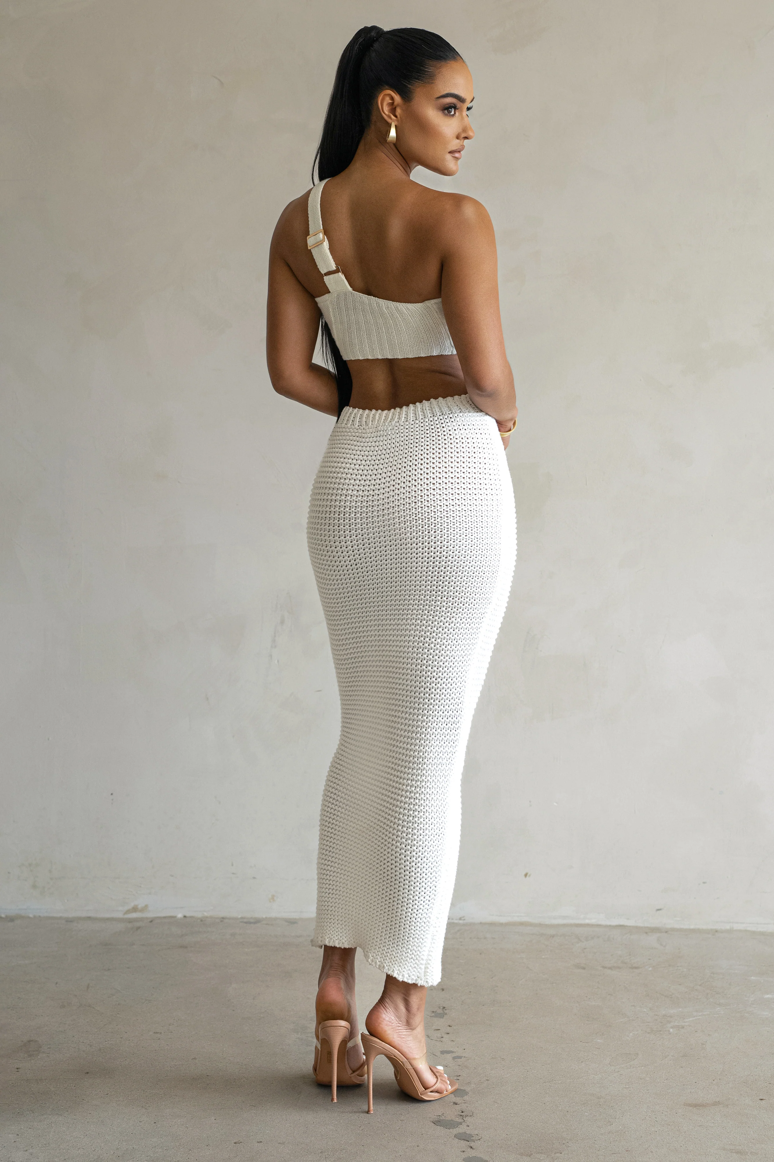 Ivory Jeanette Sweater Knit Top - Image 7