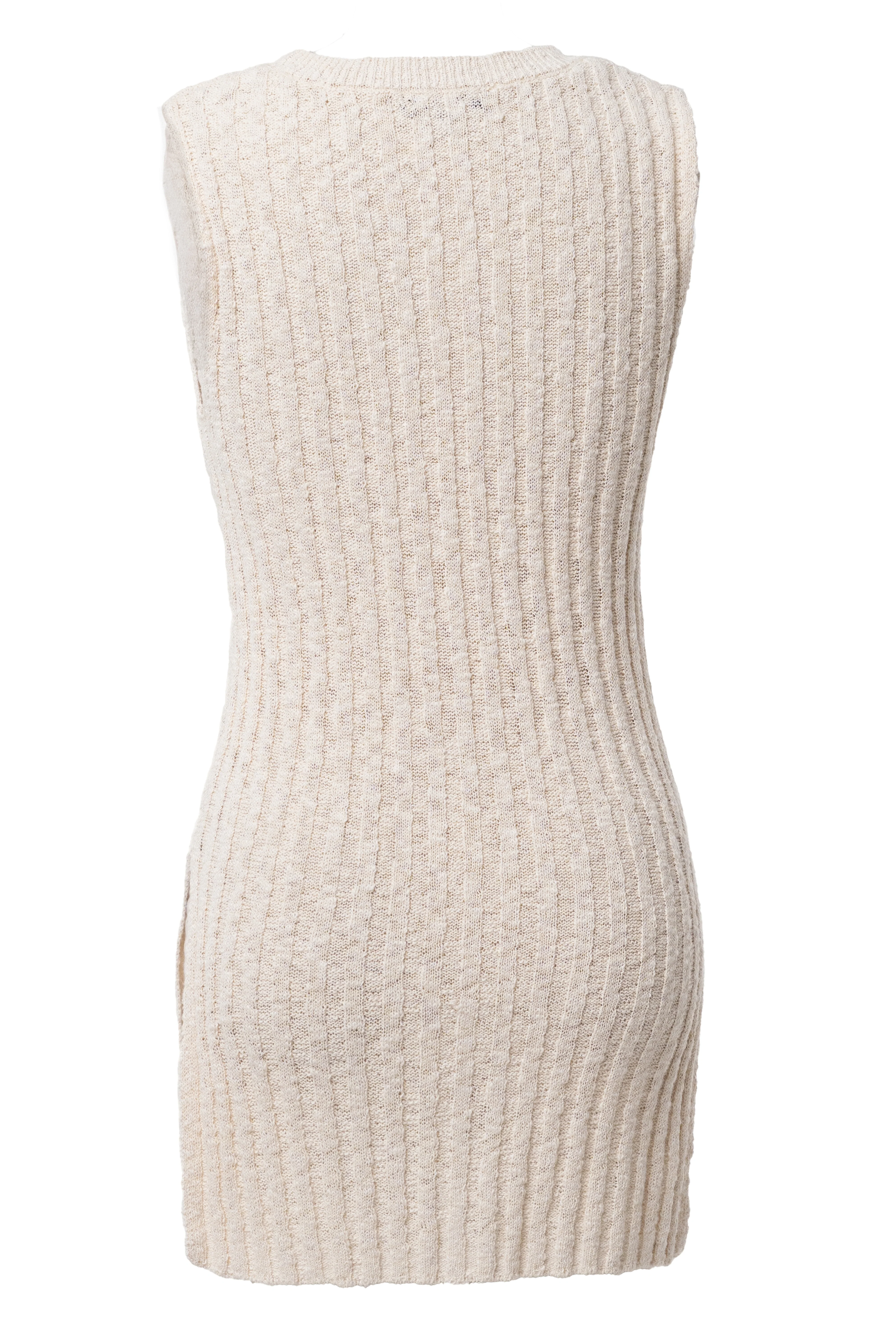 Ivory Kali Sleeveless Knit Top - Image 10