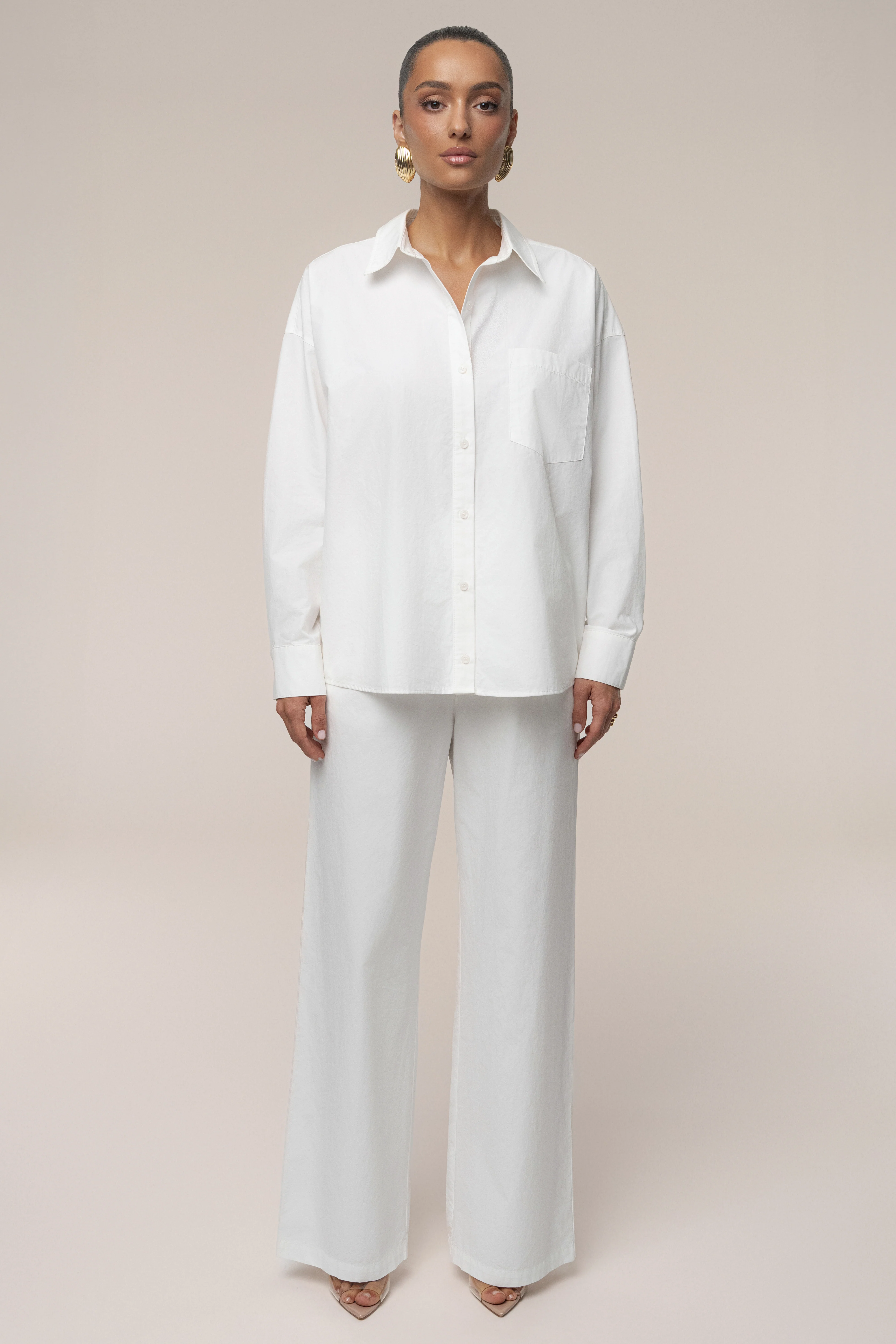 Ivory Leon Poplin Pant - Image 5