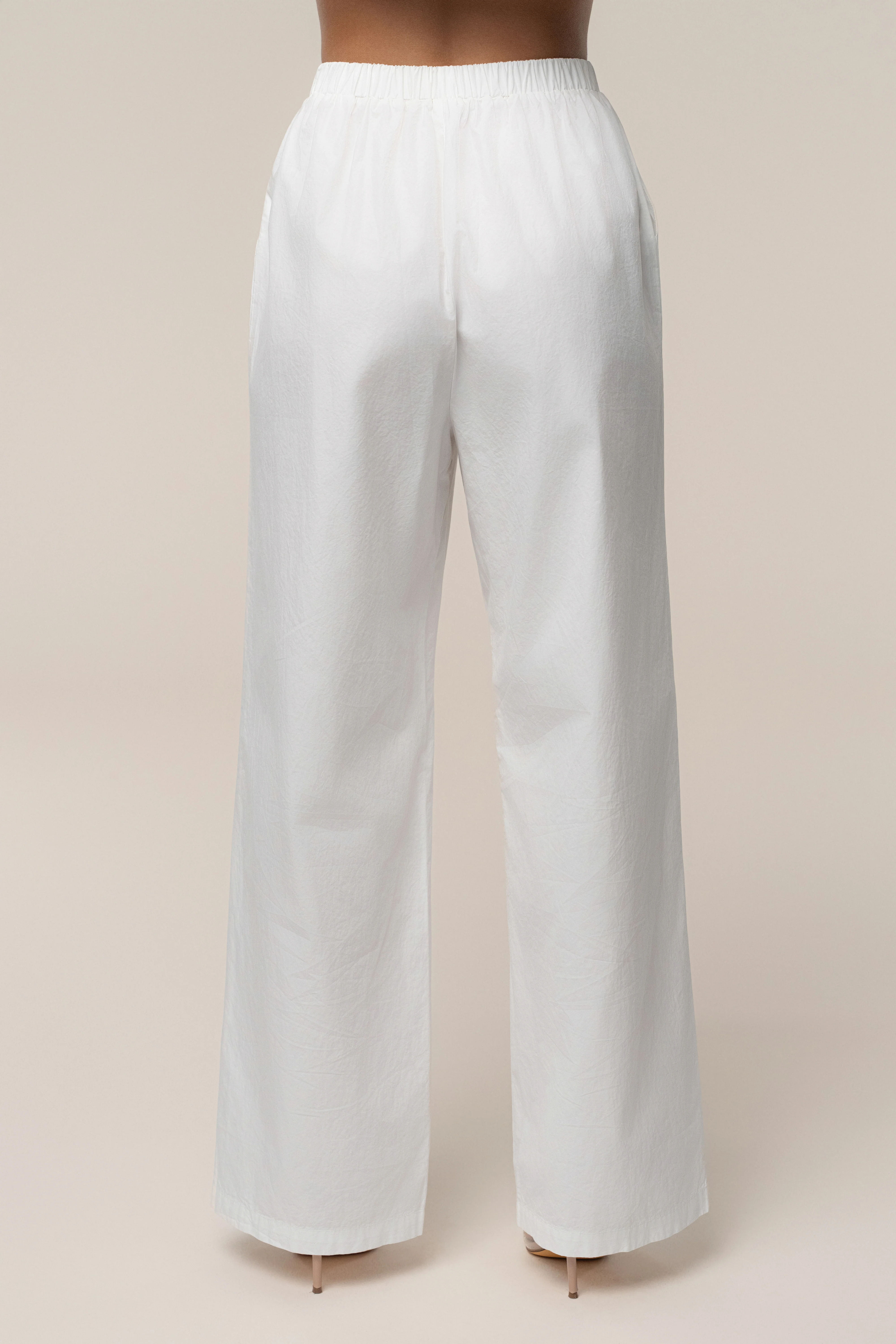 Ivory Leon Poplin Pant - Image 9