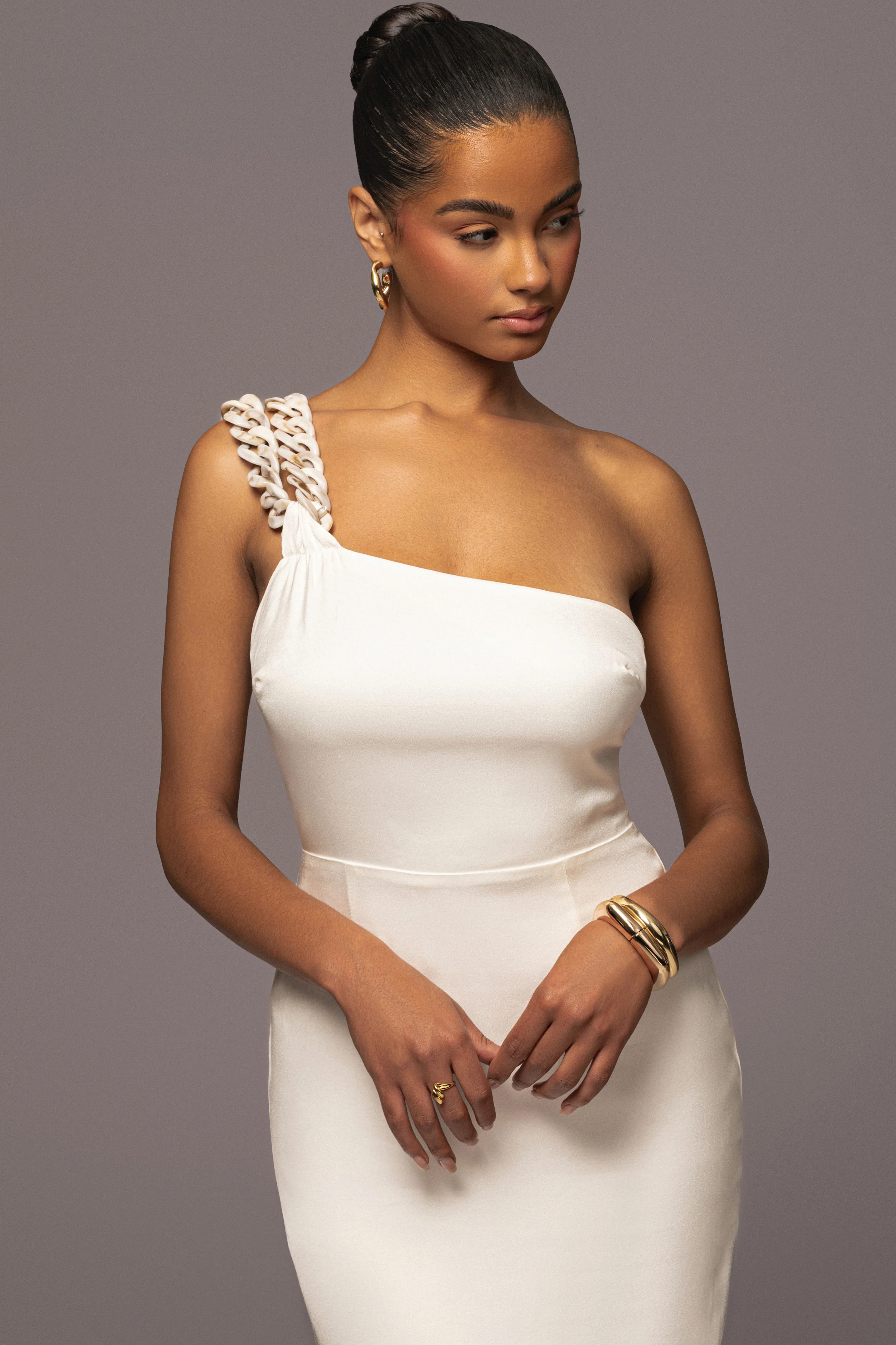 Ivory Luxury Living Maxi Dress - Image 3