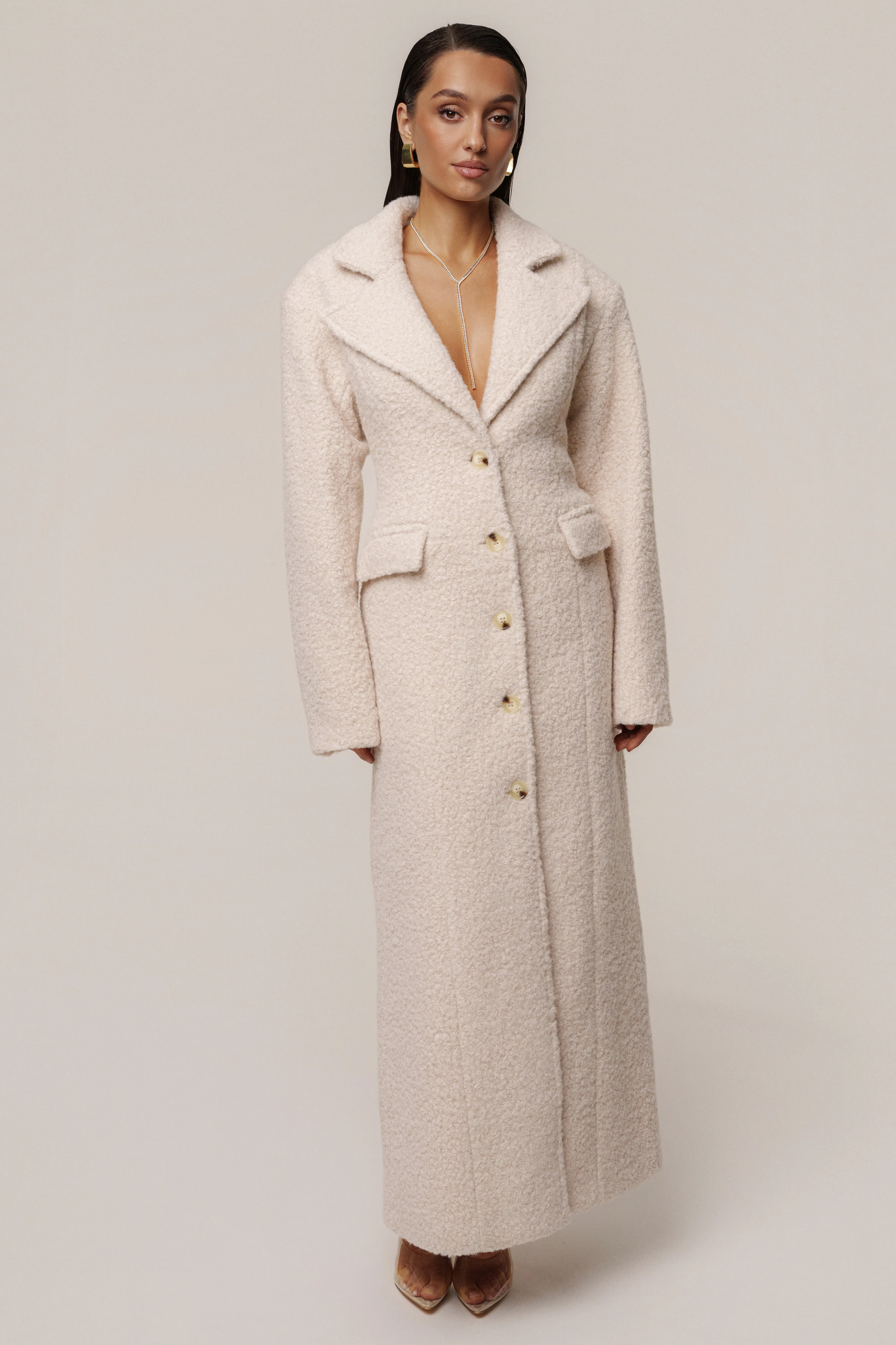 Ivory Midnight Check In Coat - Image 6