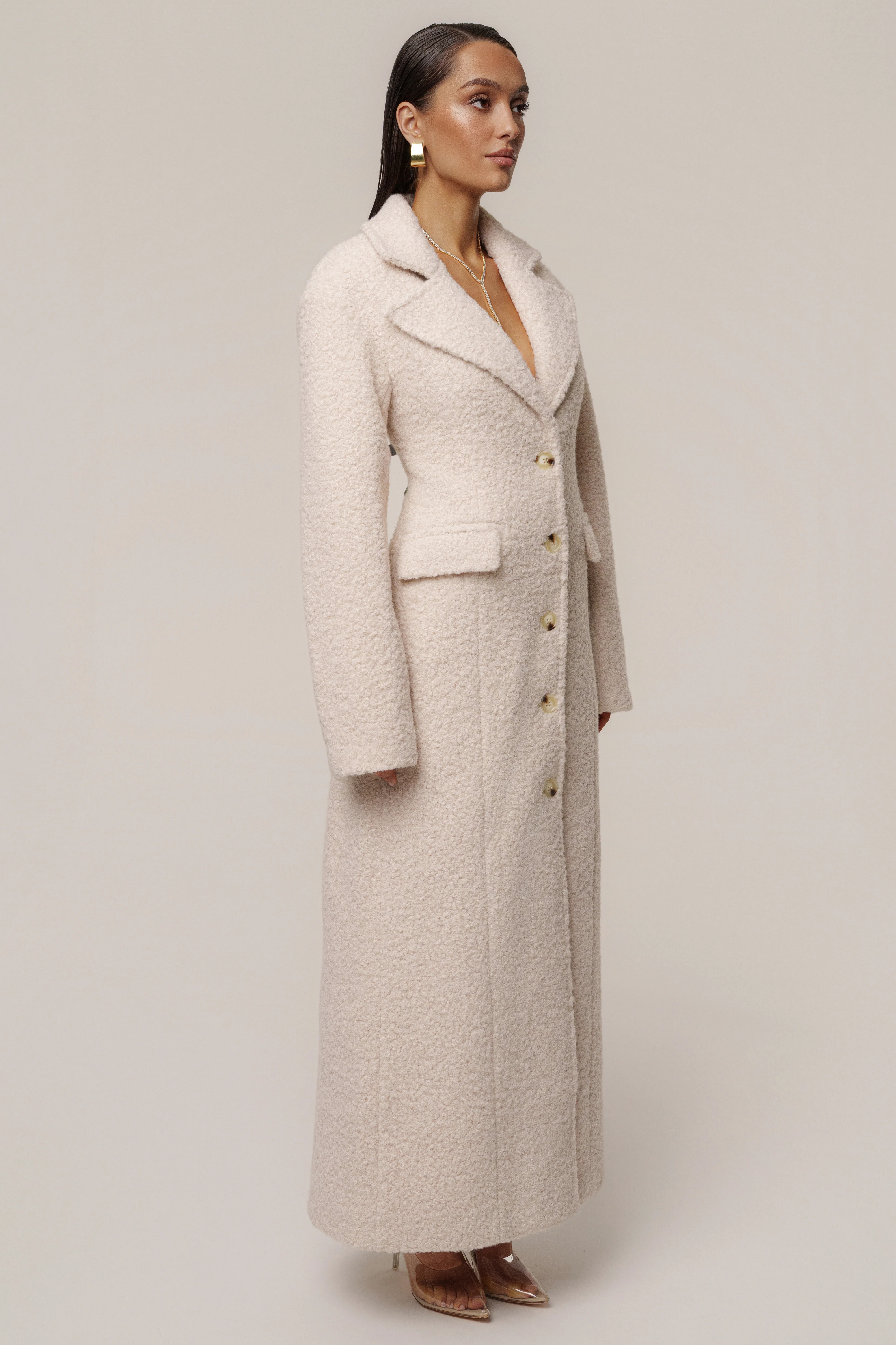 Ivory Midnight Check In Coat - Image 8