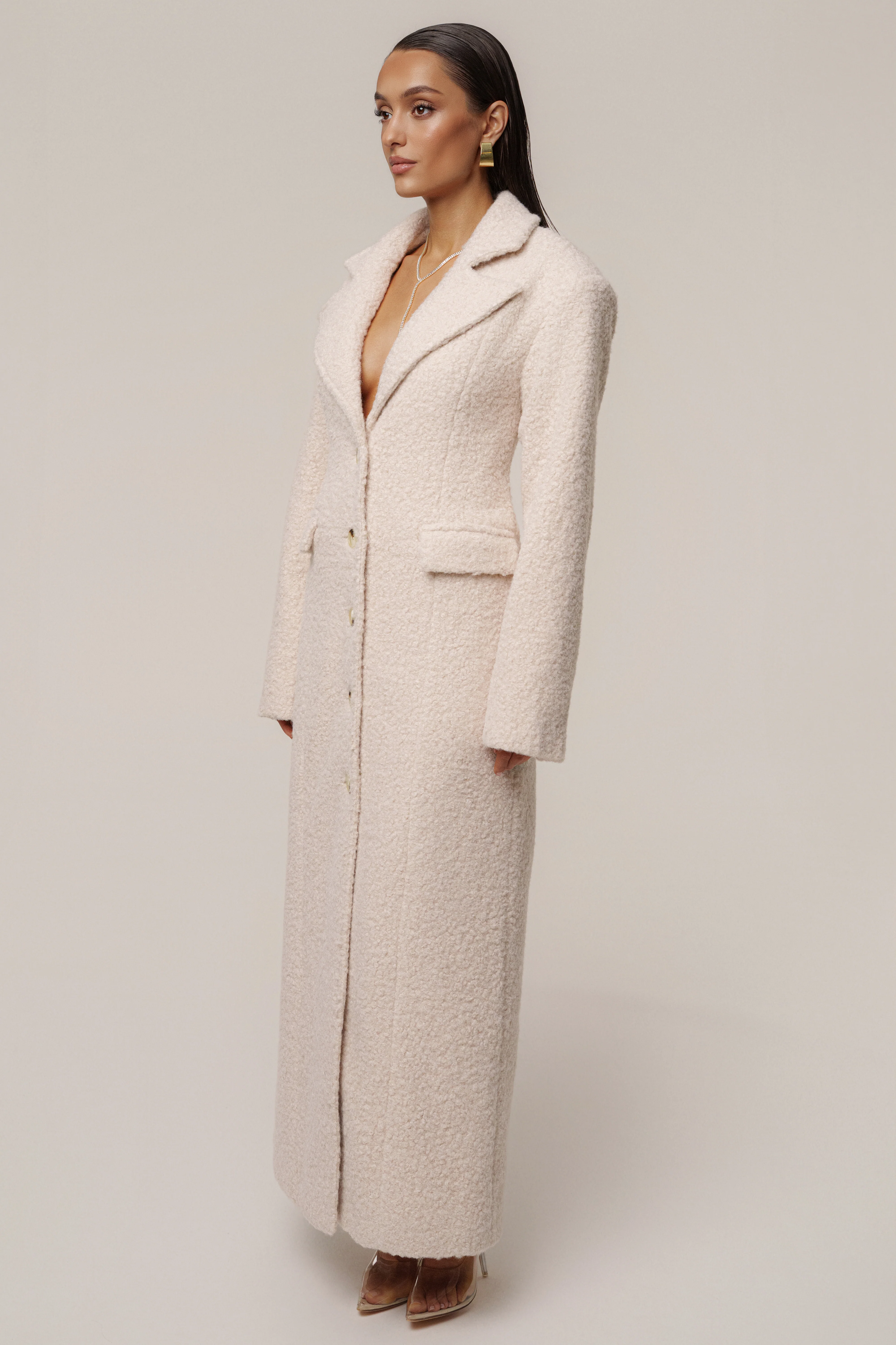 Ivory Midnight Check In Coat - Image 9