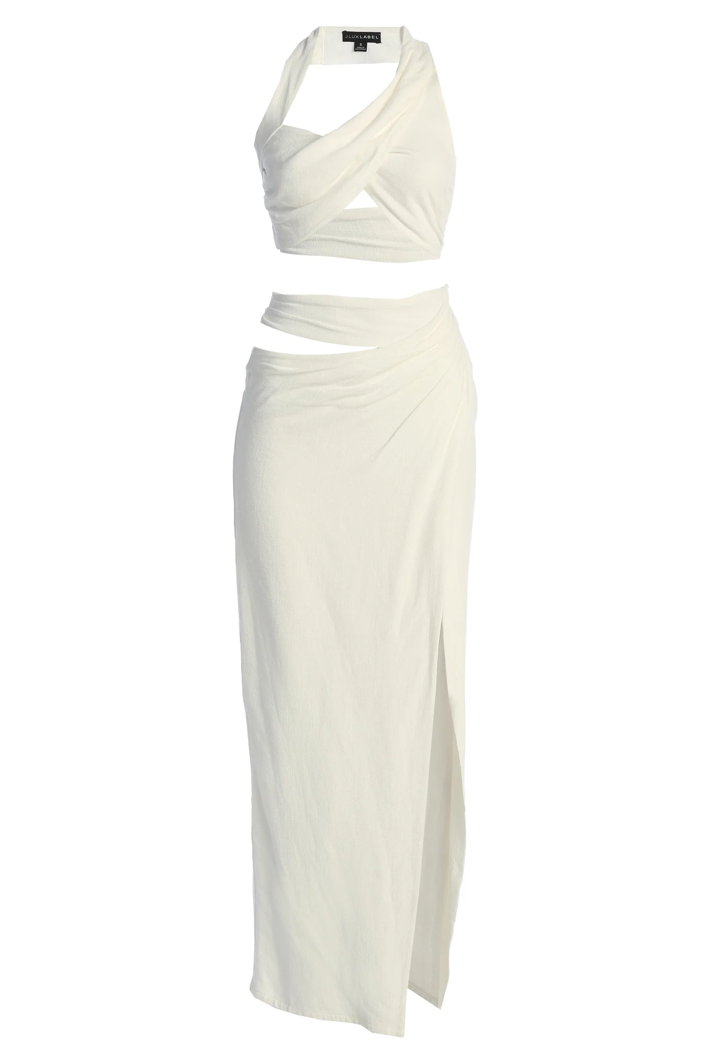 Ivory New Age Two Piece Skirt Set - Image 2