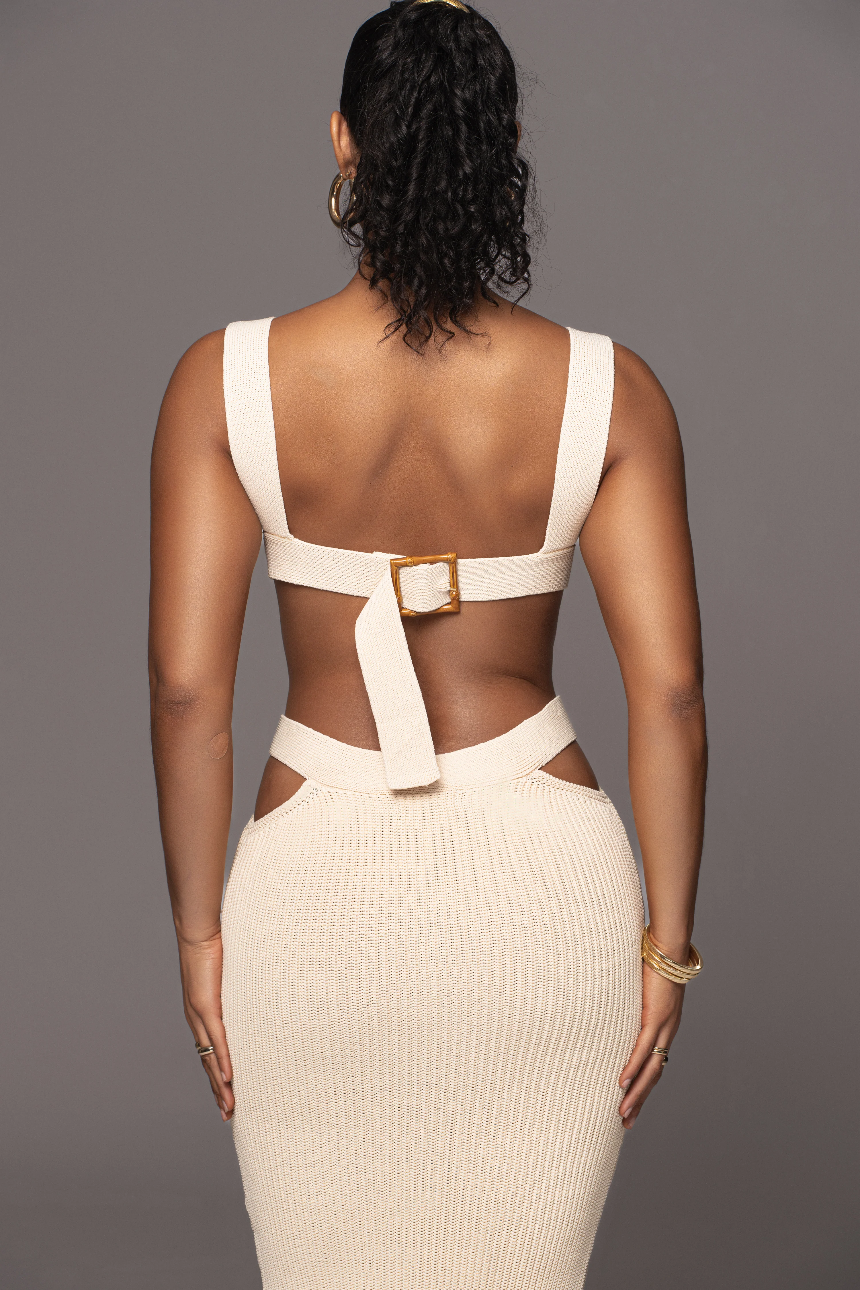 Ivory Nikole Ribbed Skirt Set - Image 20