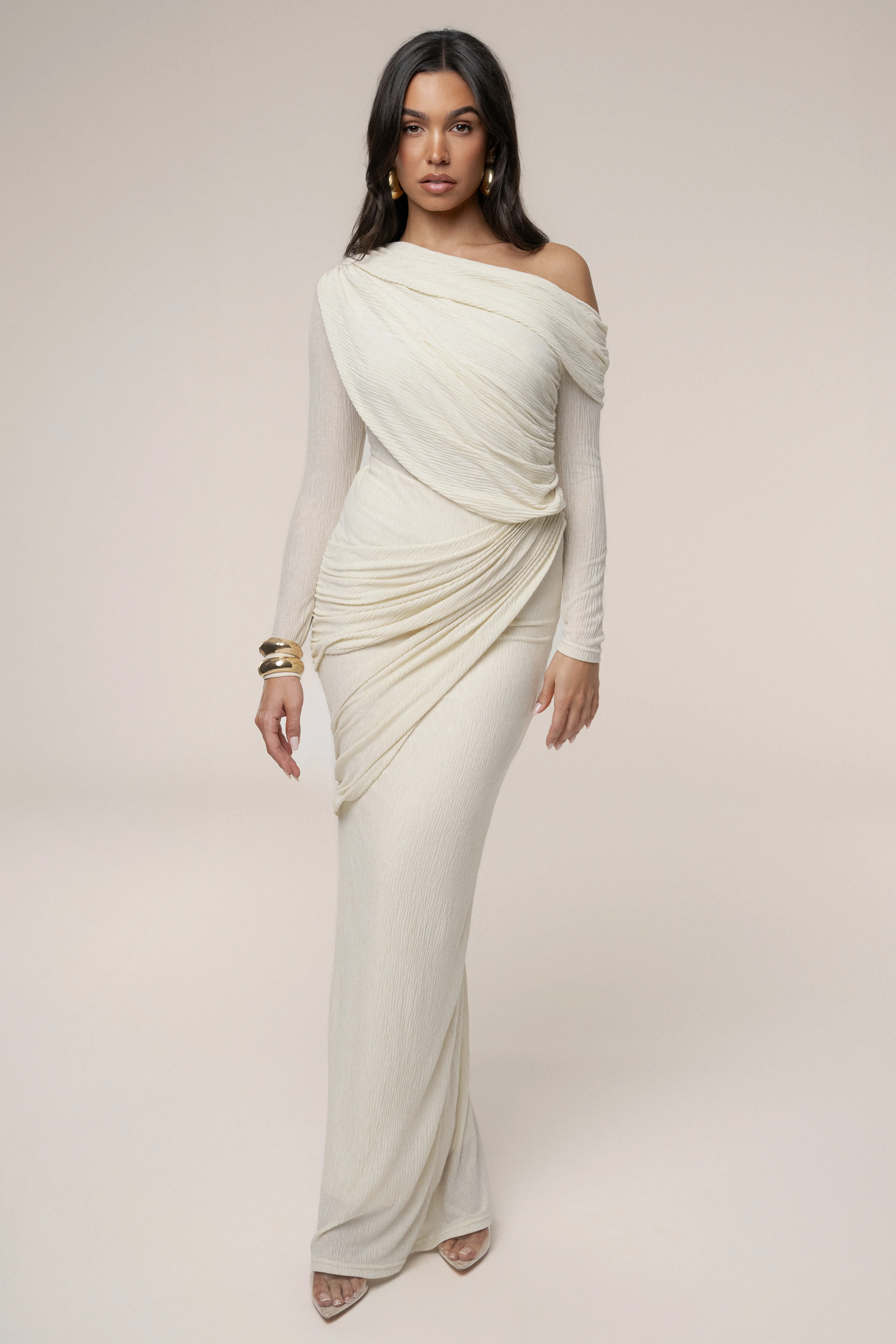 Ivory Paradise Hills Maxi Skirt - Image 2