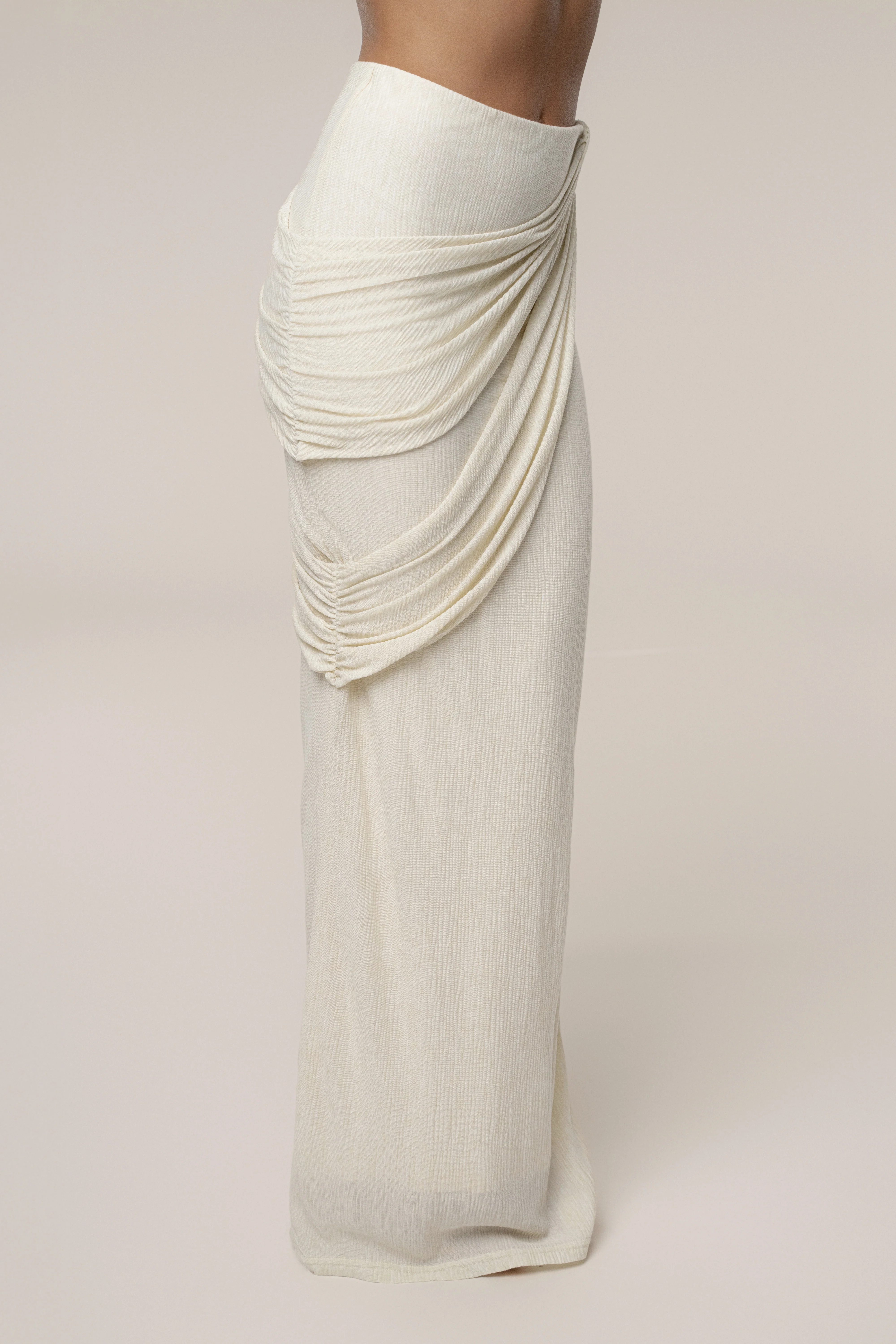 Ivory Paradise Hills Maxi Skirt - Image 5