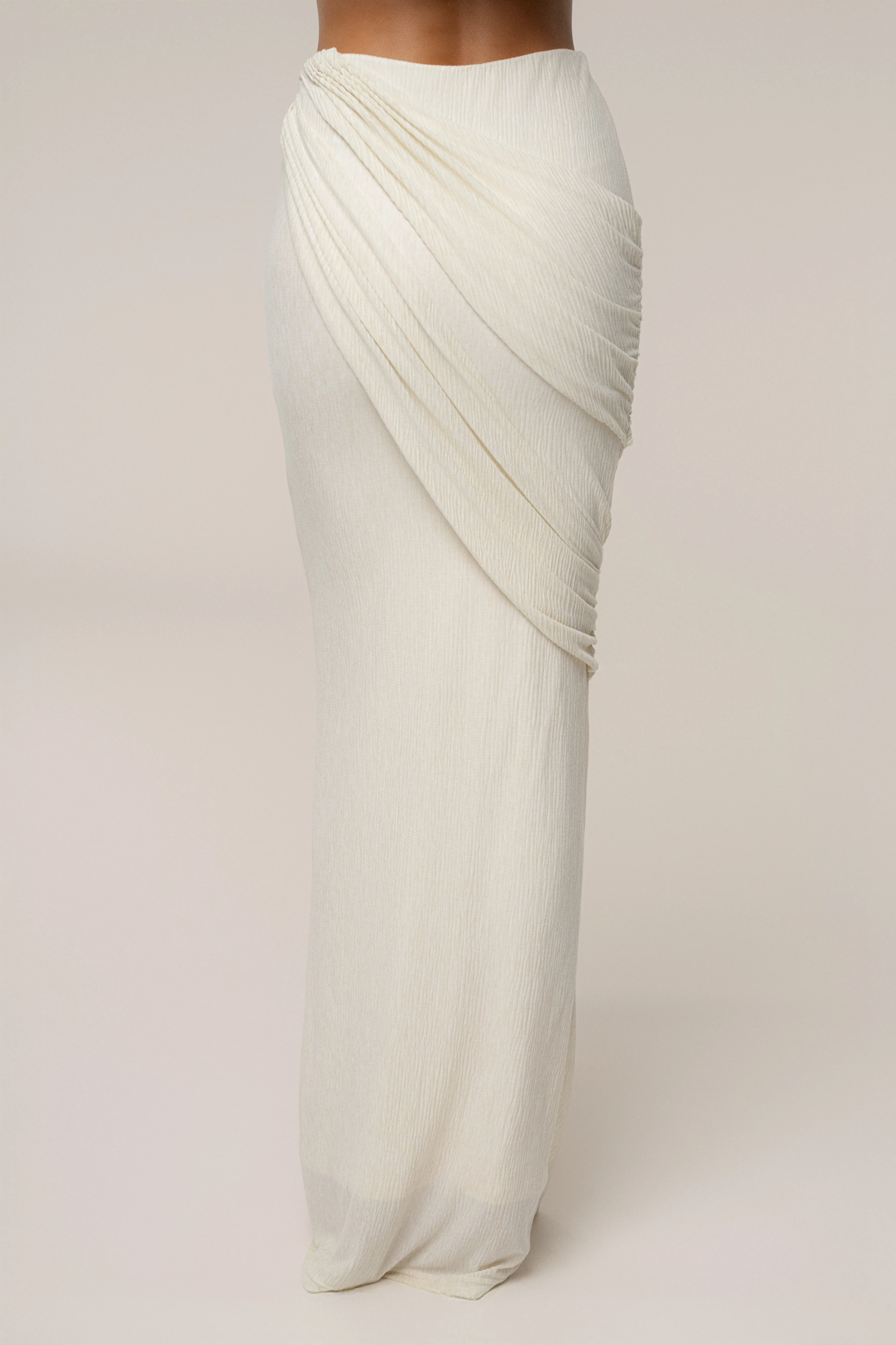 Ivory Paradise Hills Maxi Skirt - Image 8