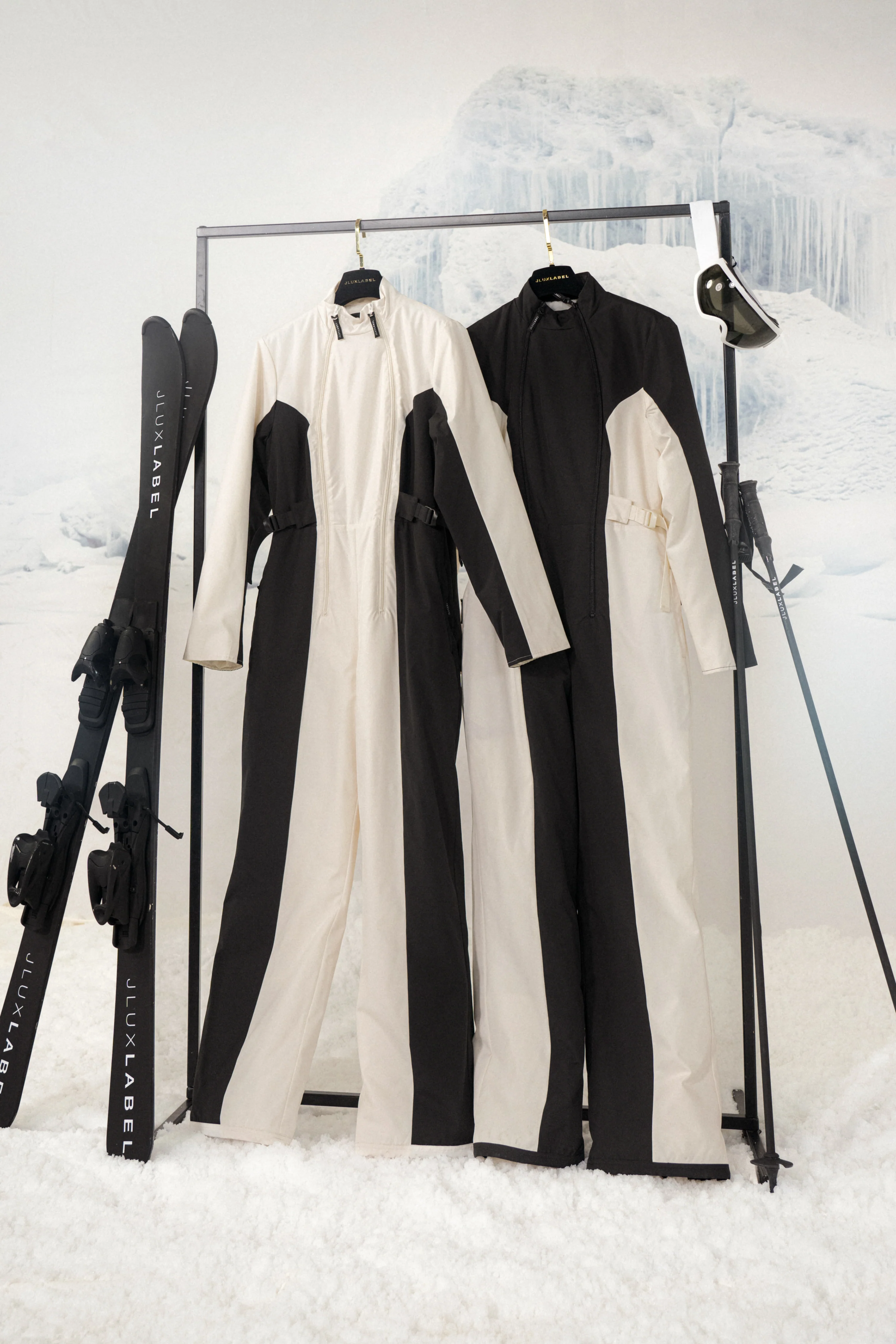 Ivory Polar Escape Ski Suit - Image 6
