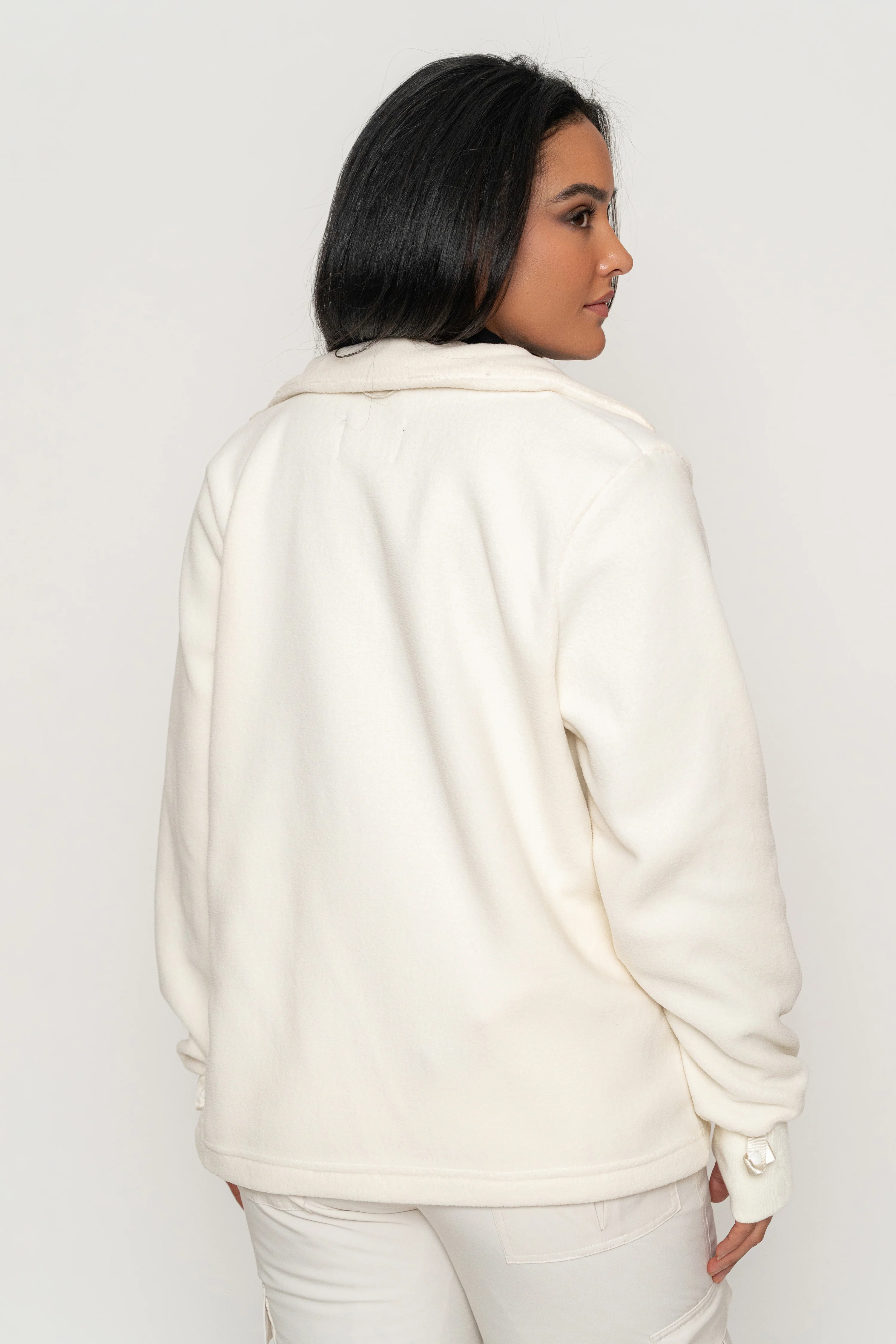 Ivory Polar Puffer Jacket - Image 12