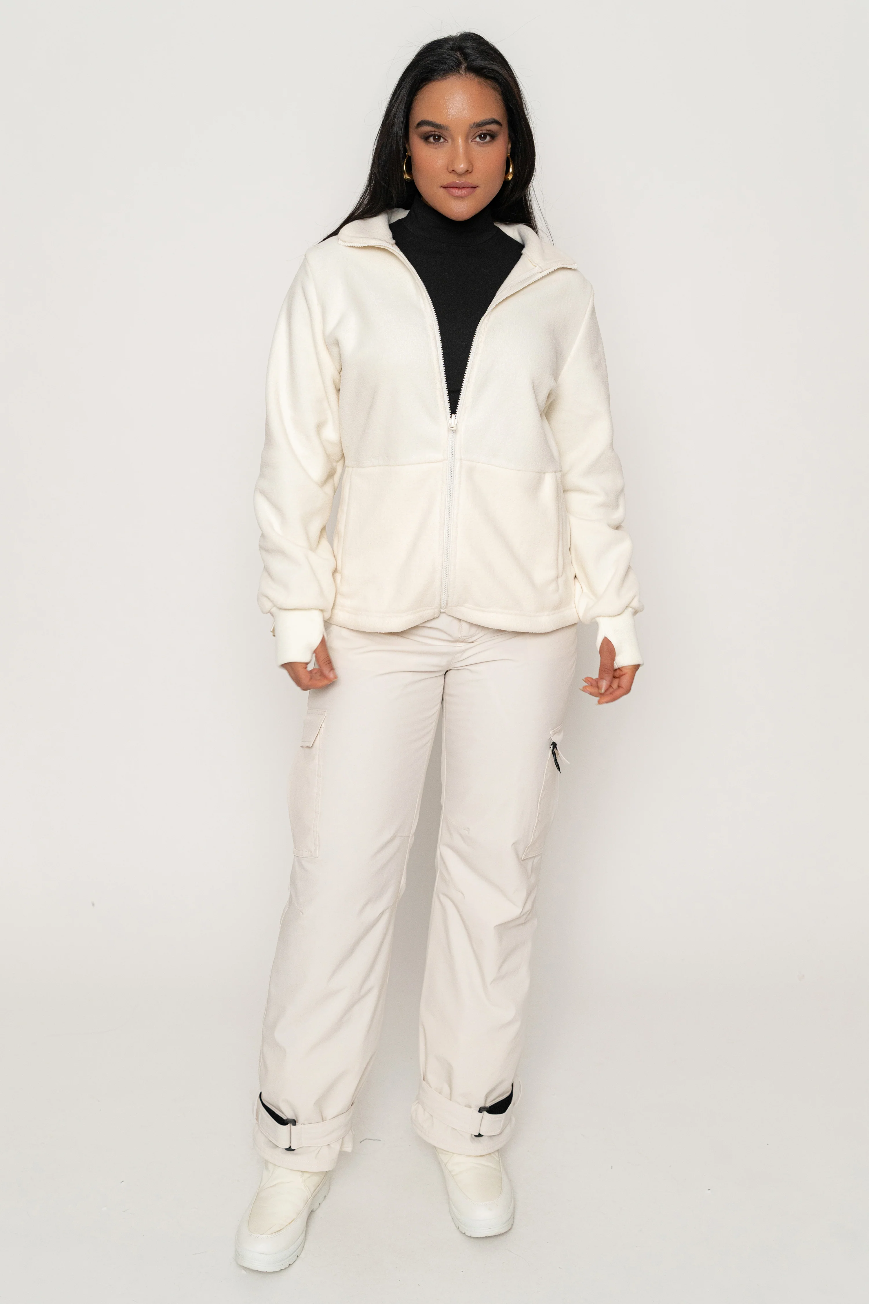 Ivory Polar Puffer Jacket - Image 6