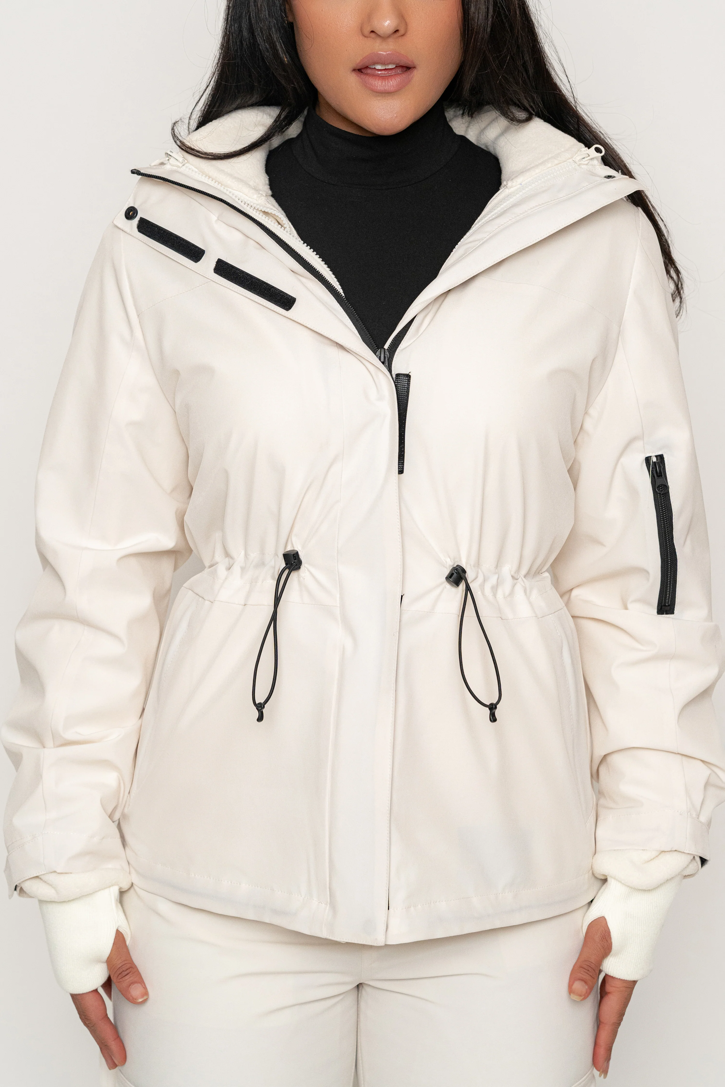 Ivory Polar Puffer Jacket - Image 7