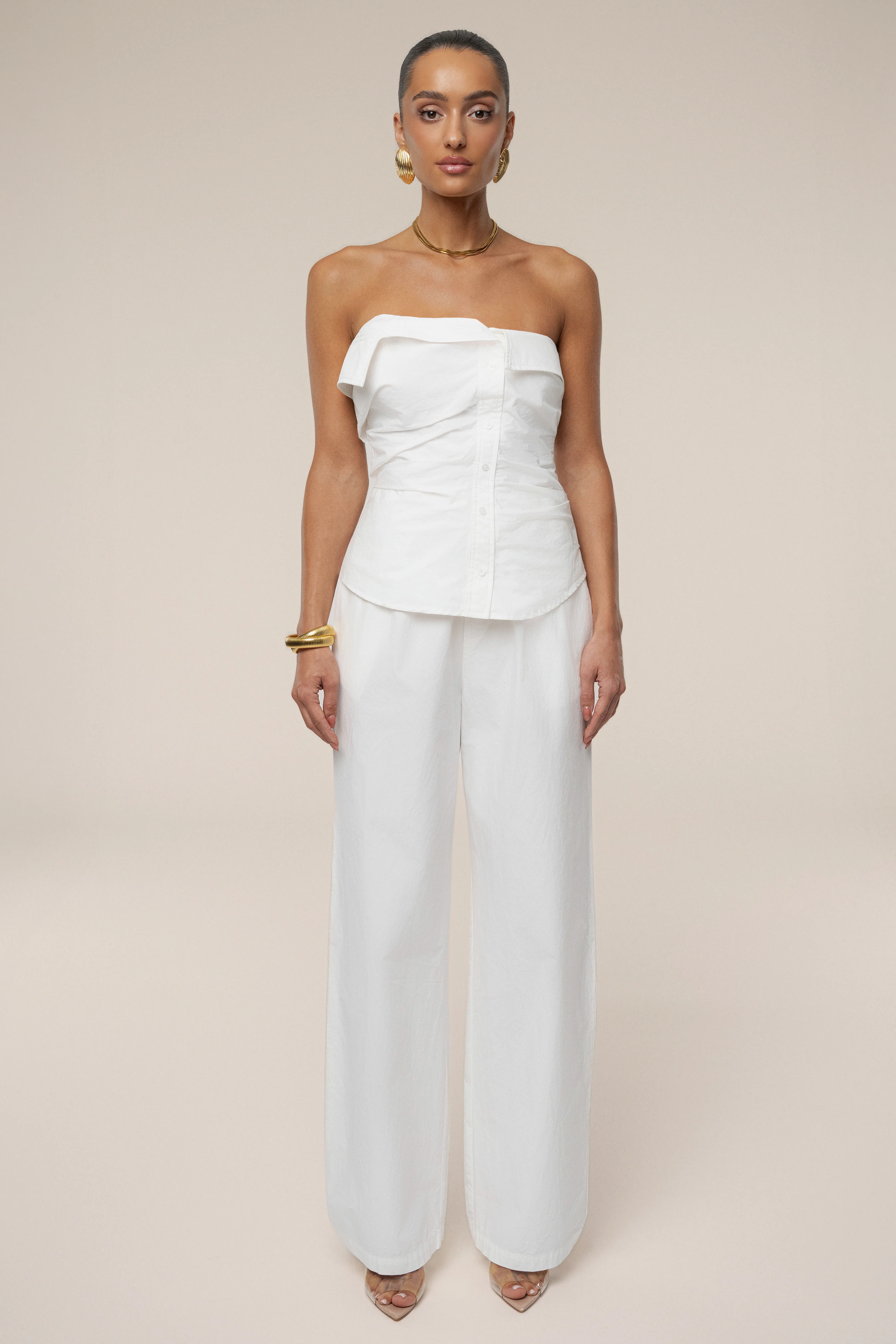 Ivory Riviera Fold Over Top - Image 2