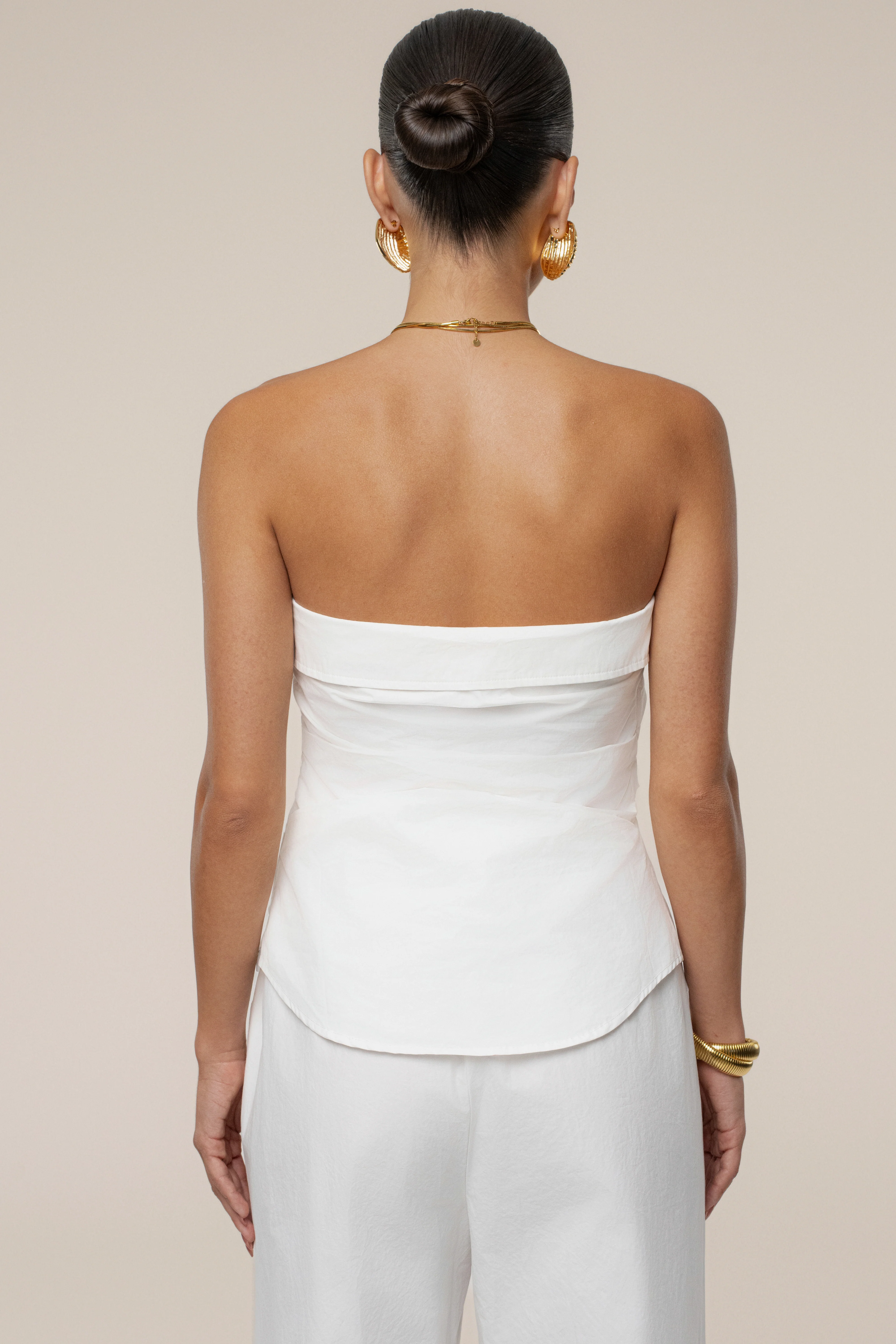 Ivory Riviera Fold Over Top - Image 7