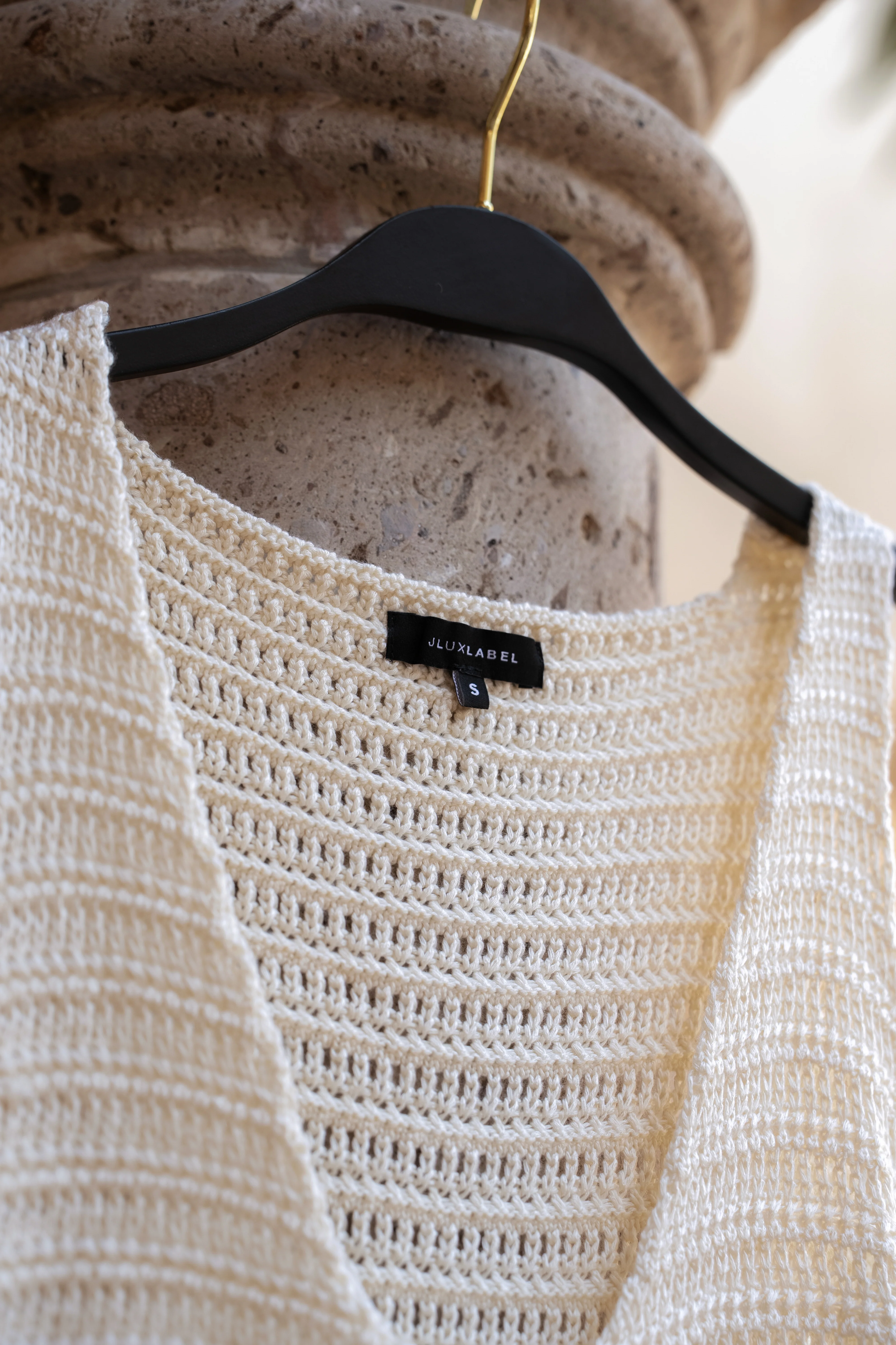Ivory Salmah Crochet Top - Image 10