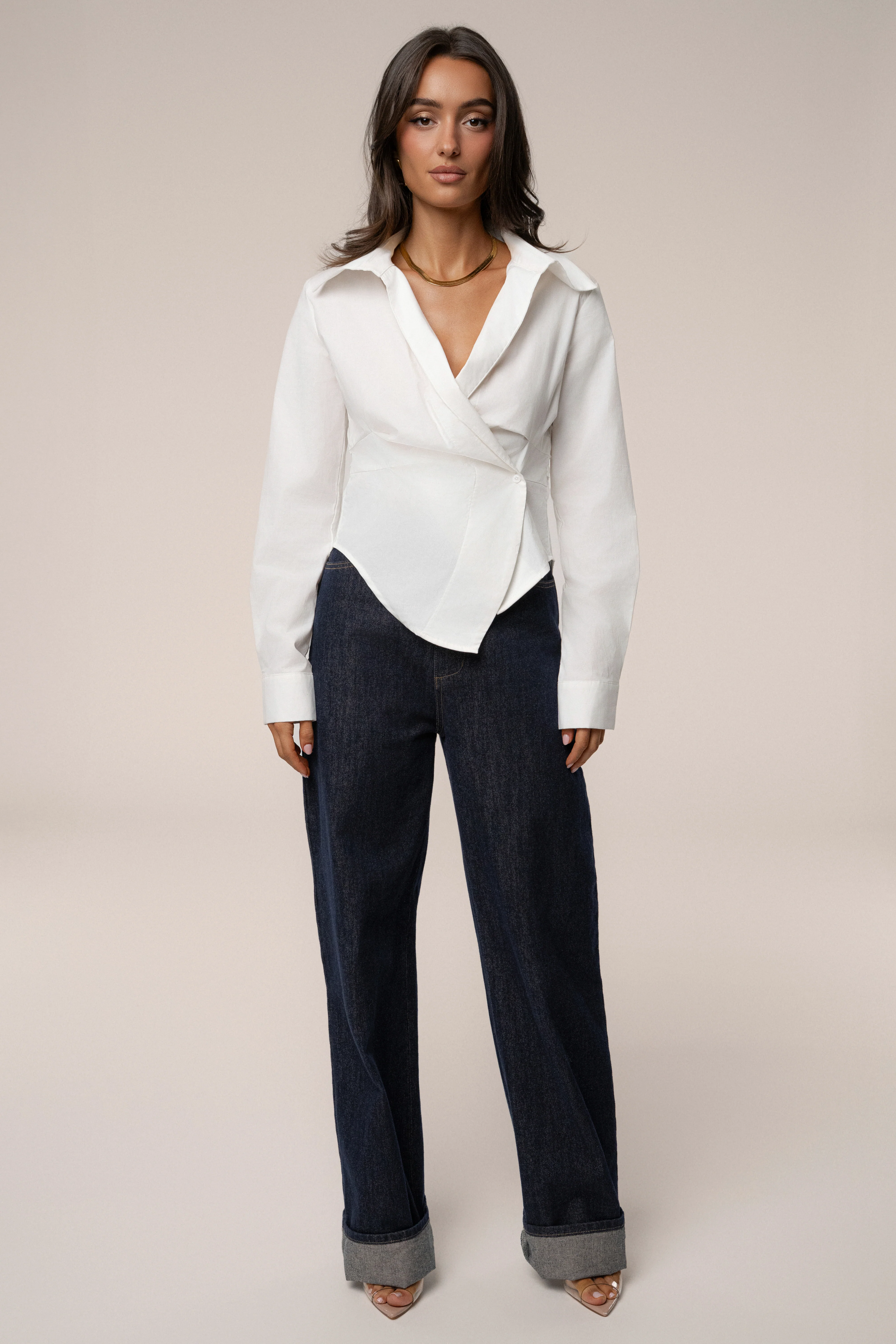 Ivory Sculpt And Form Blouse - Image 4