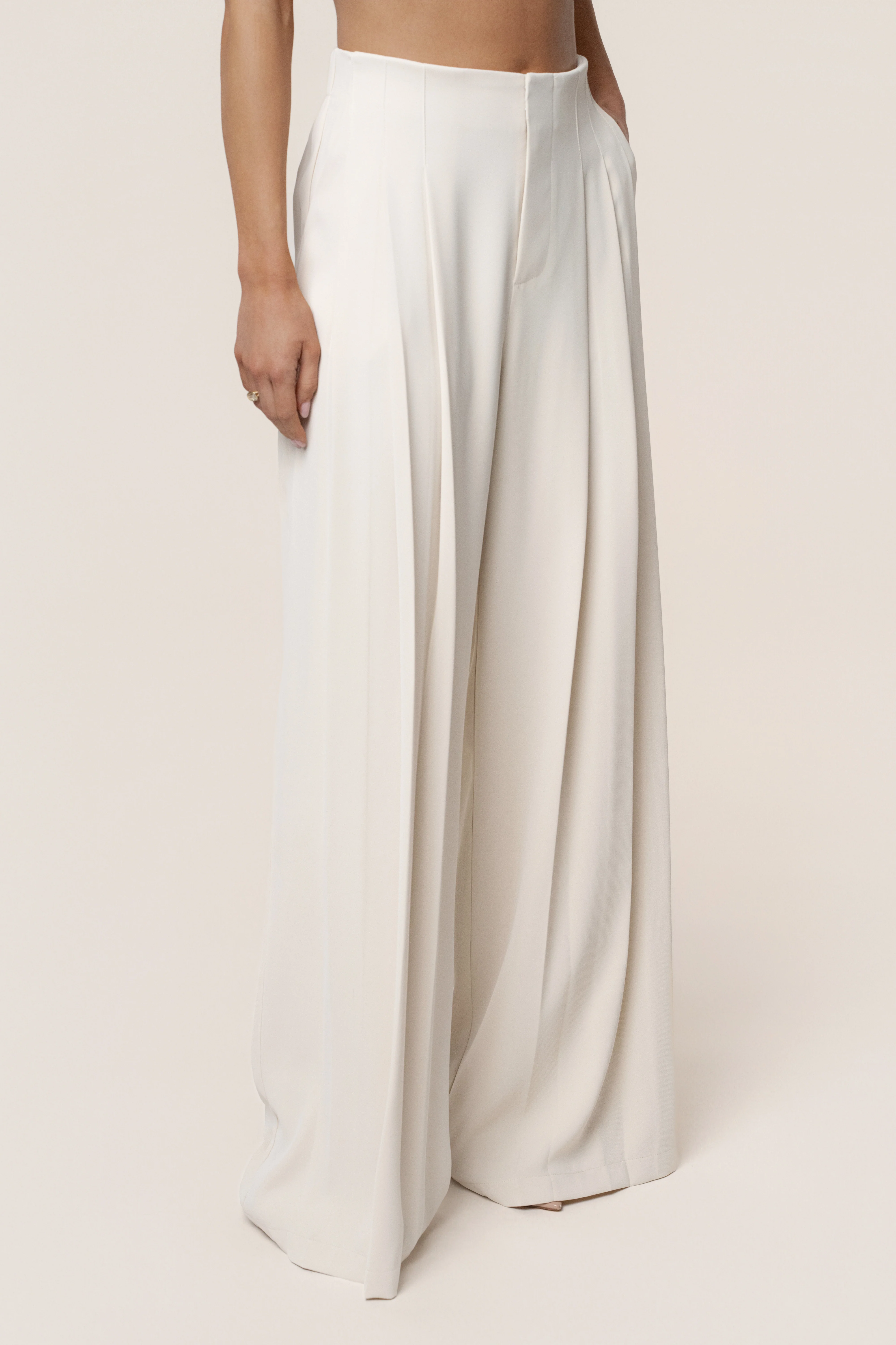Ivory Signature Elegance Trousers - Image 6