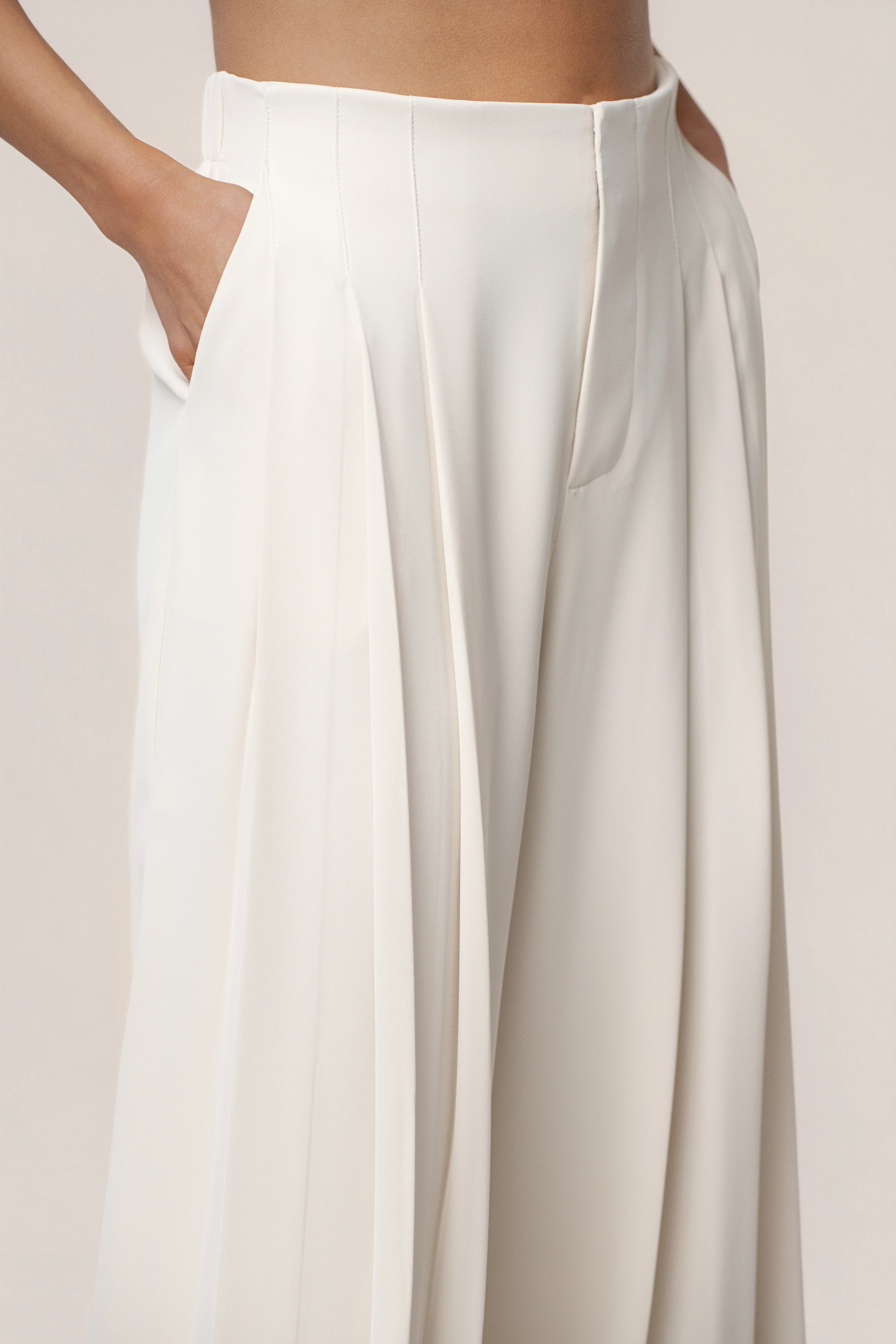 Ivory Signature Elegance Trousers - Image 8