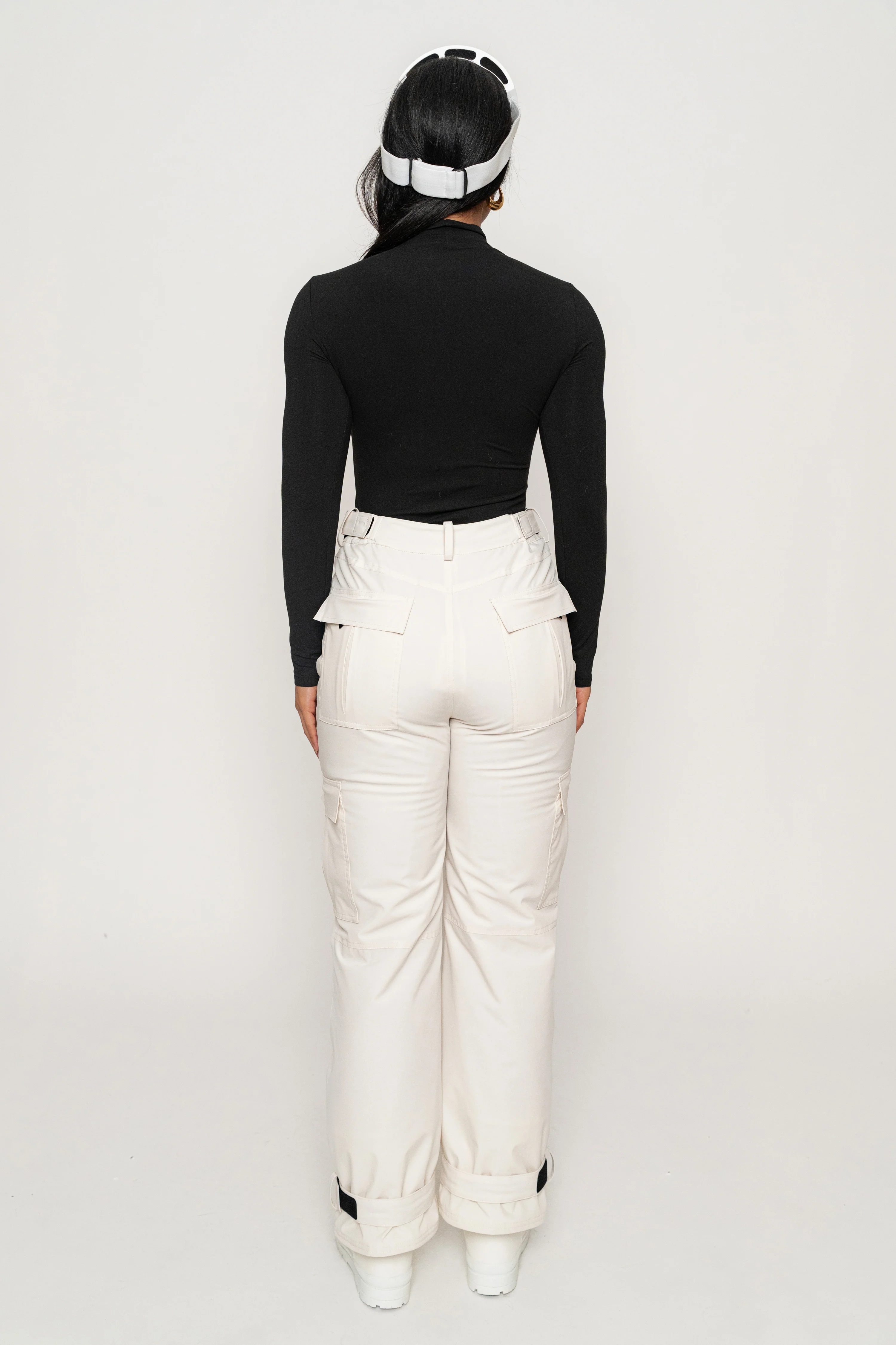 Ivory Snowfall Ski Pants - Image 12