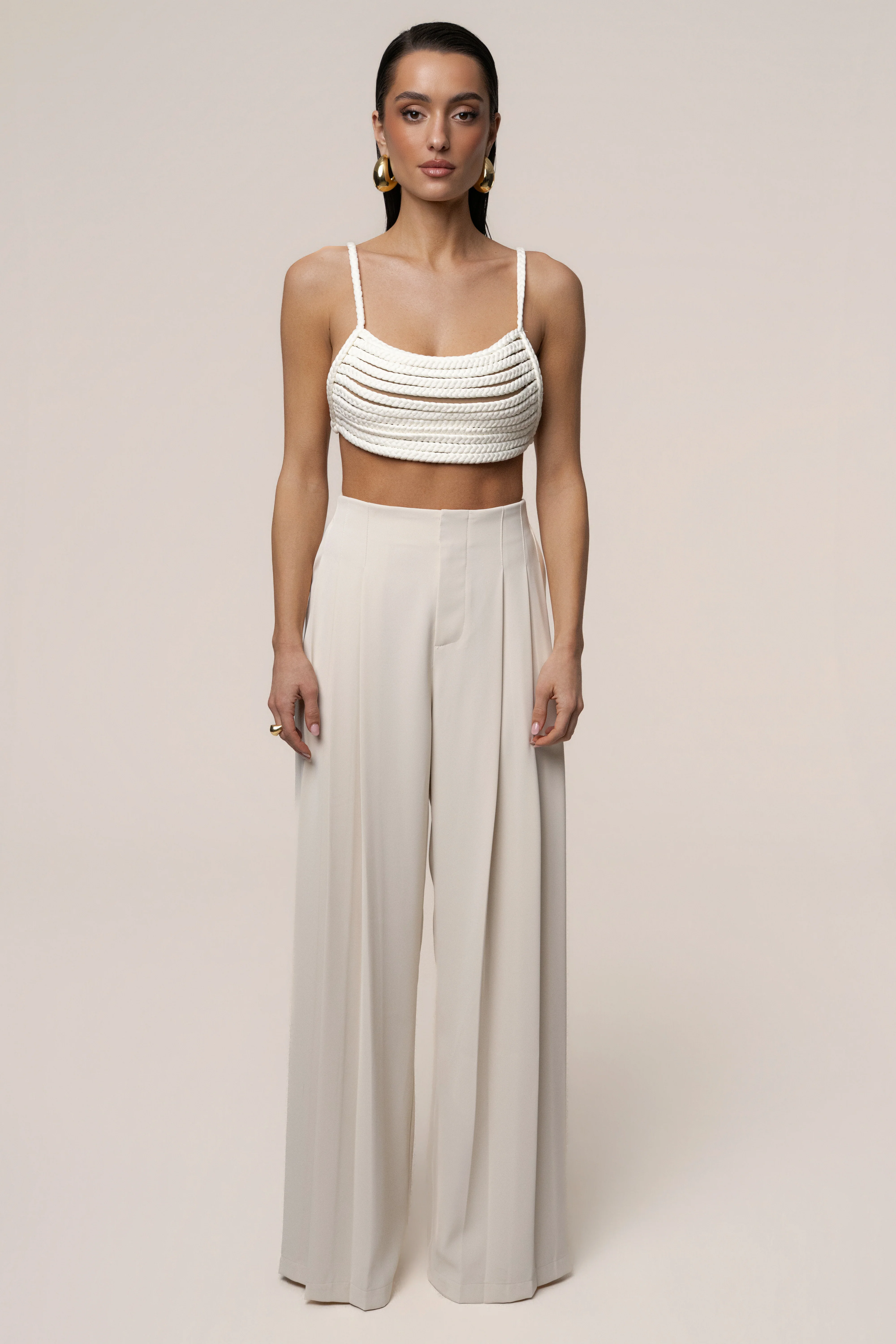 Ivory Sofie Braided Top - Image 10