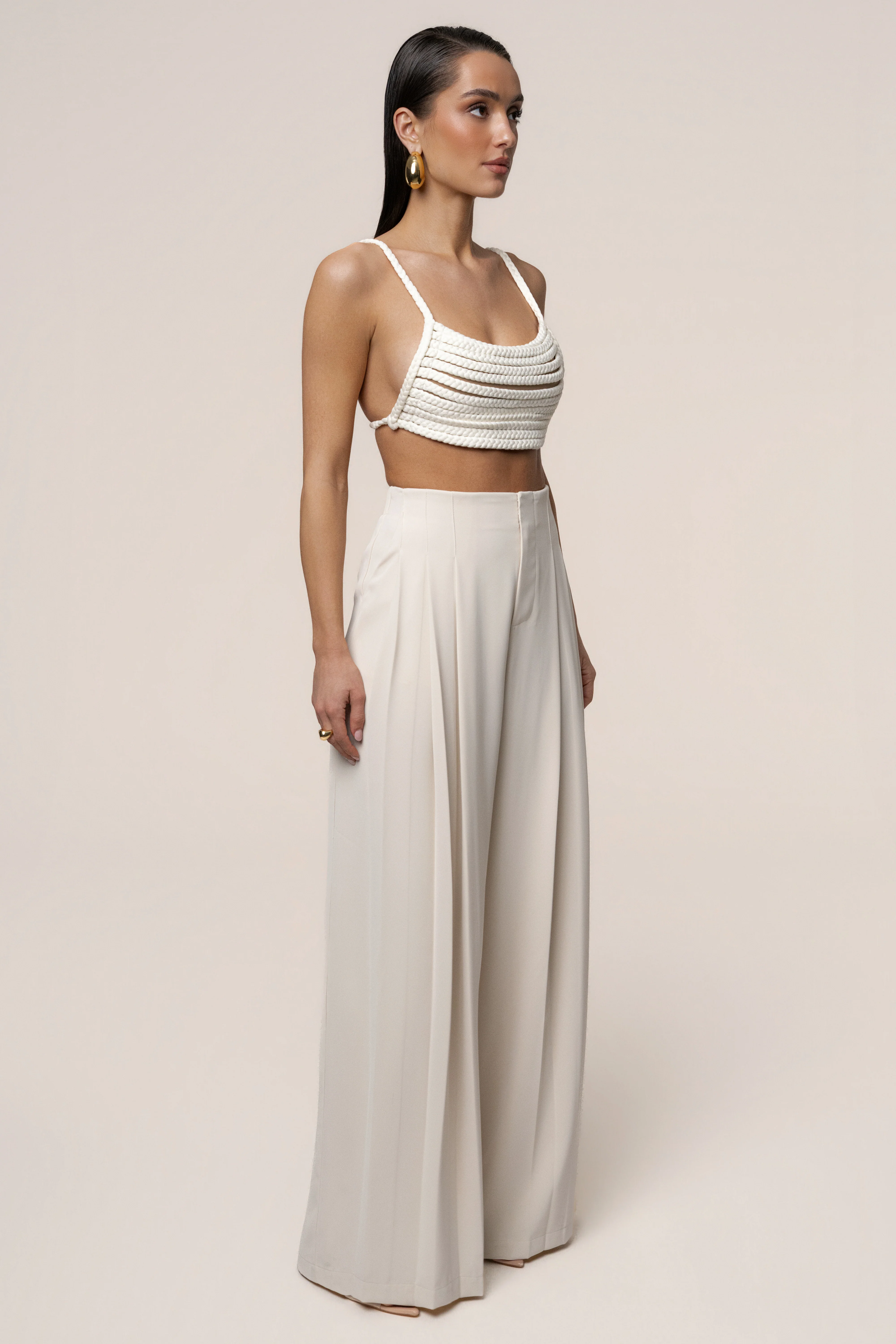 Ivory Sofie Braided Top - Image 11