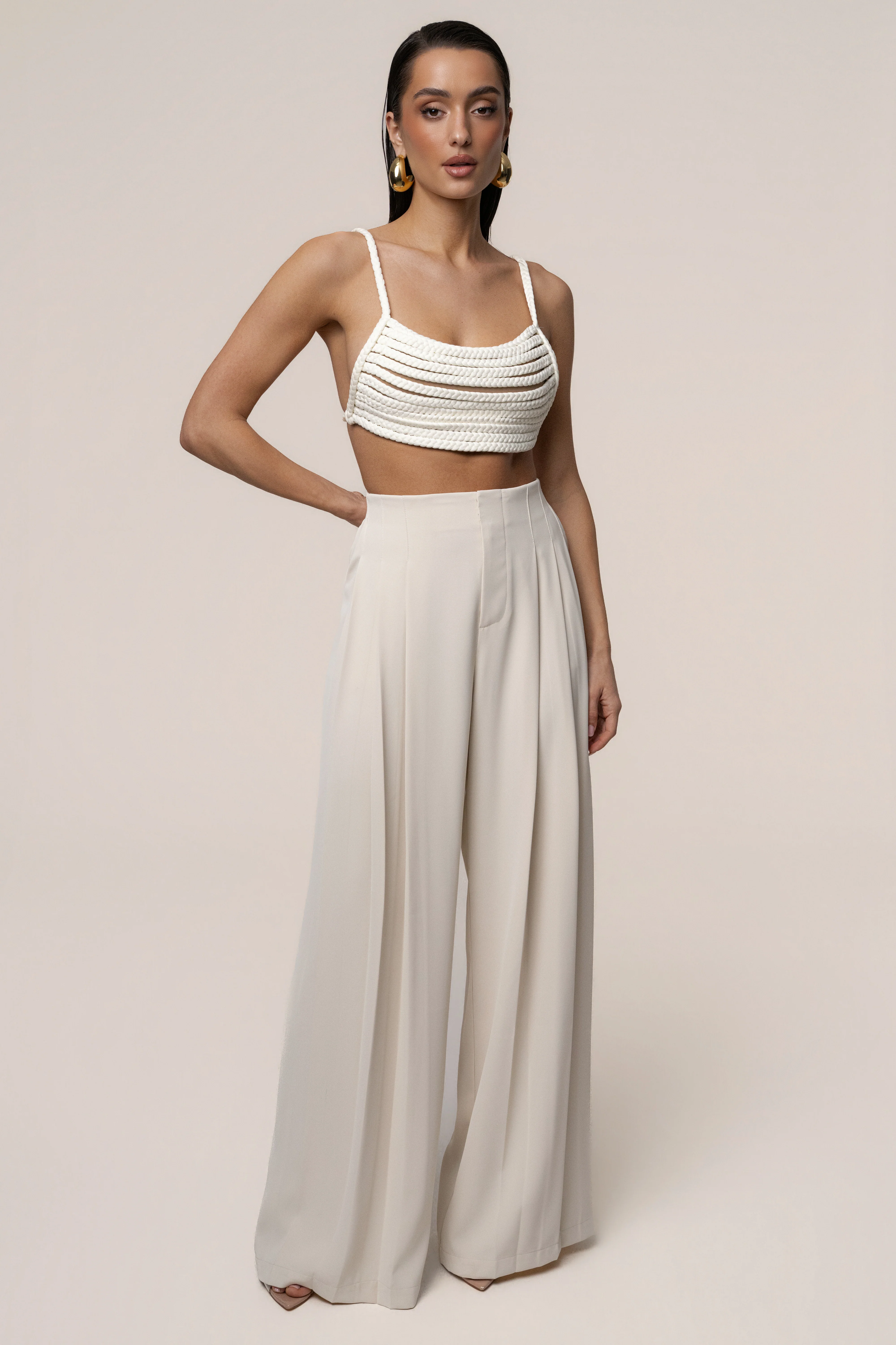 Ivory Sofie Braided Top - Image 13
