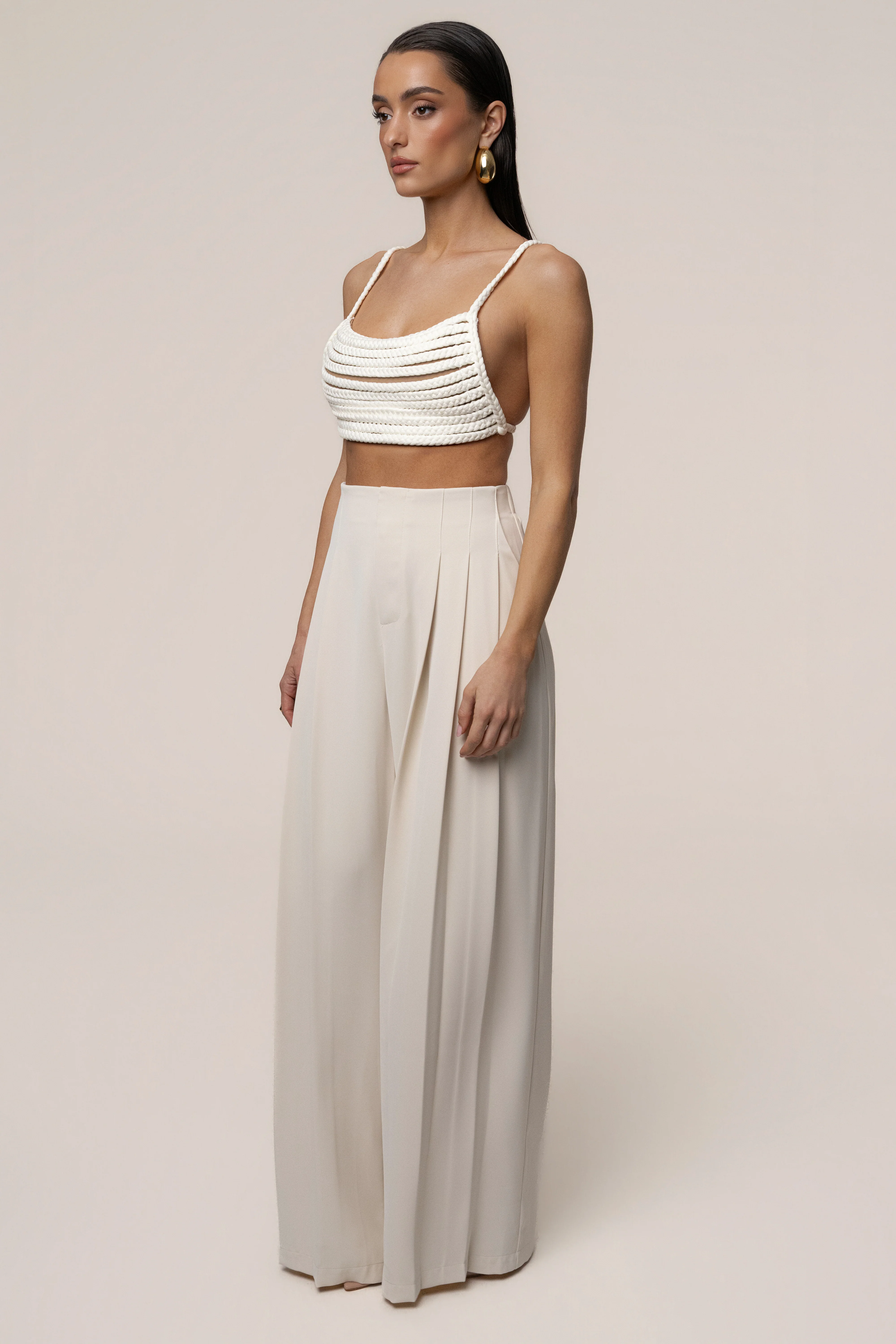 Ivory Sofie Braided Top - Image 14