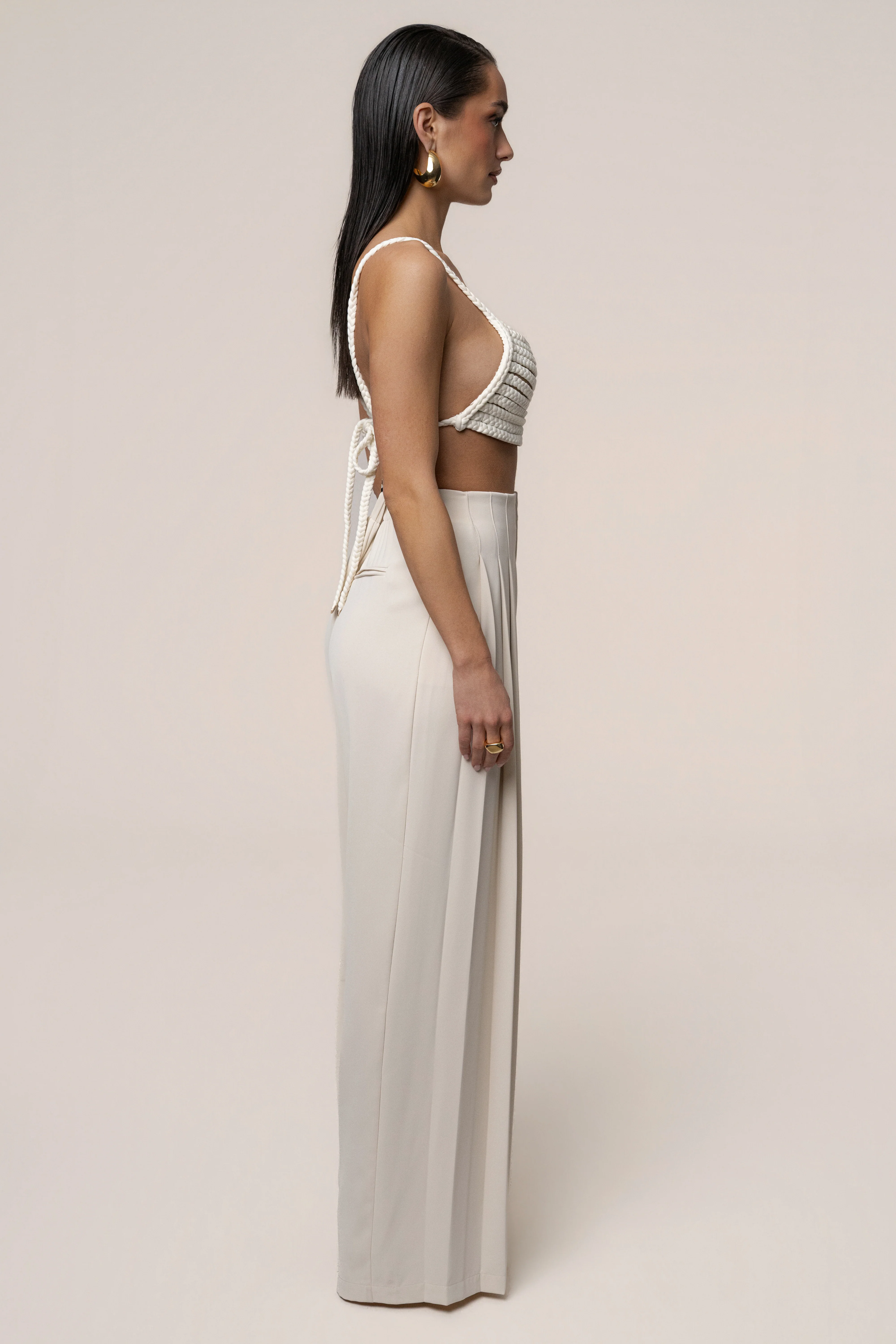 Ivory Sofie Braided Top - Image 16