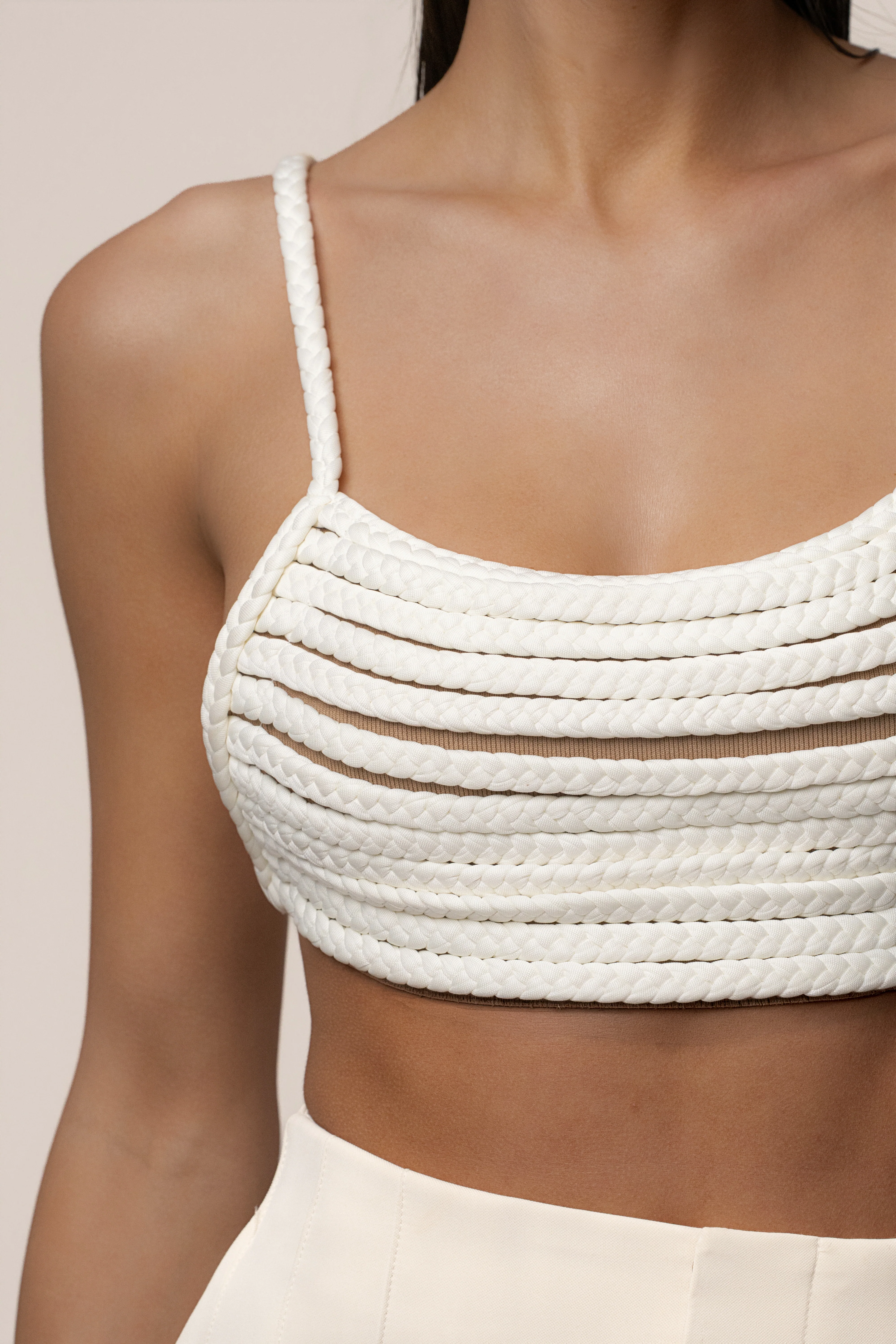 Ivory Sofie Braided Top - Image 8