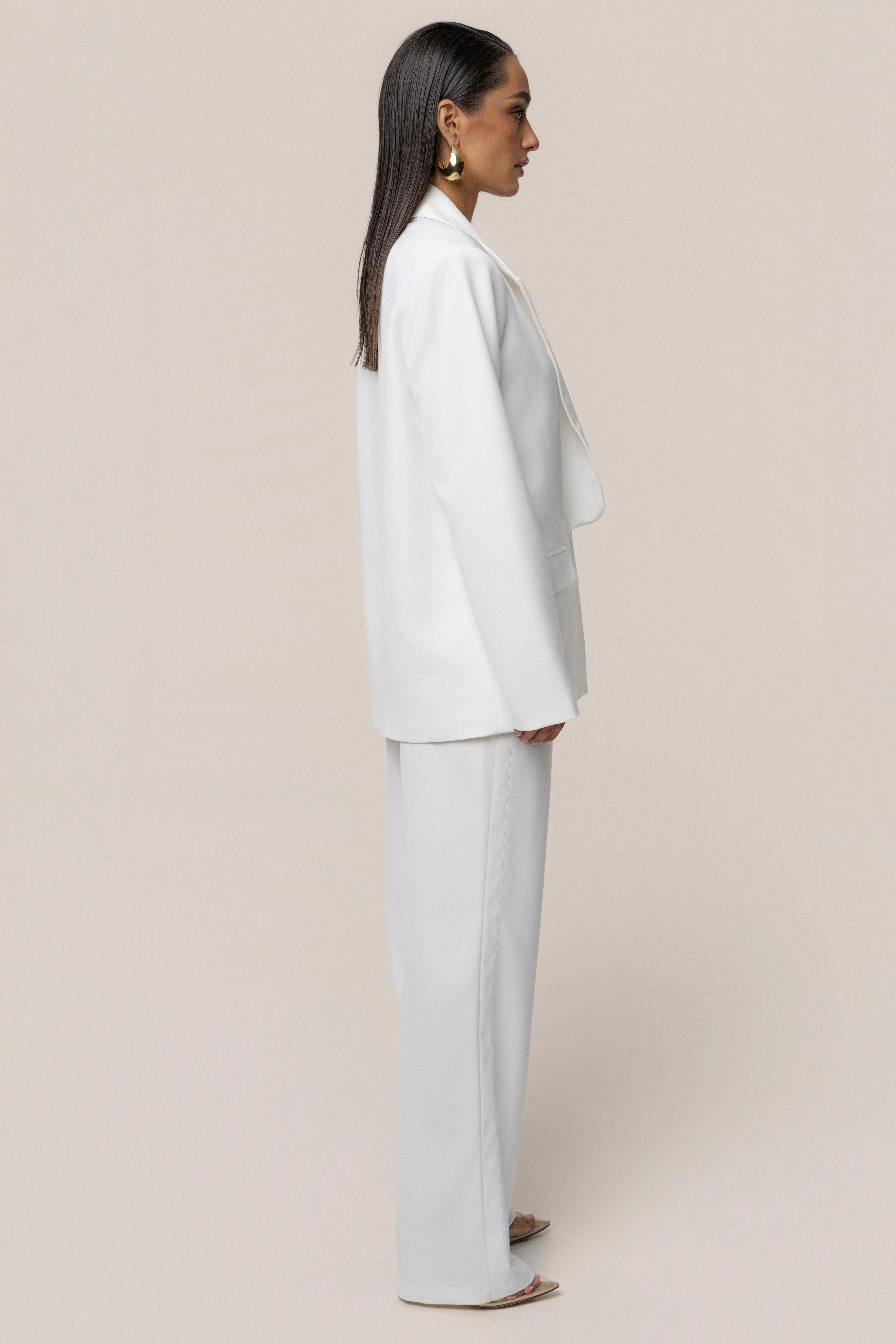 Ivory Suite Life Woven Blazer - Image 12