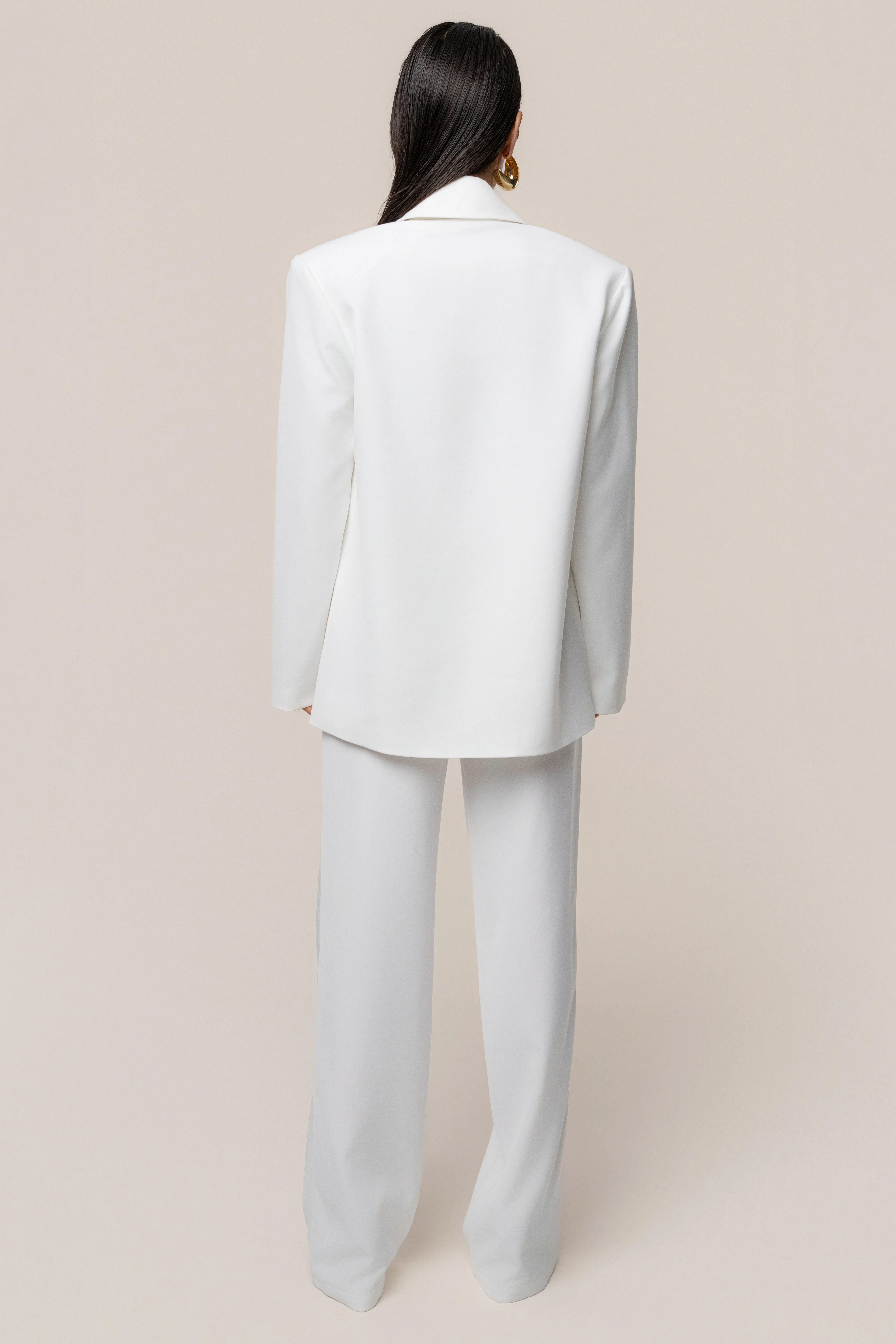 Ivory Suite Life Woven Blazer - Image 13