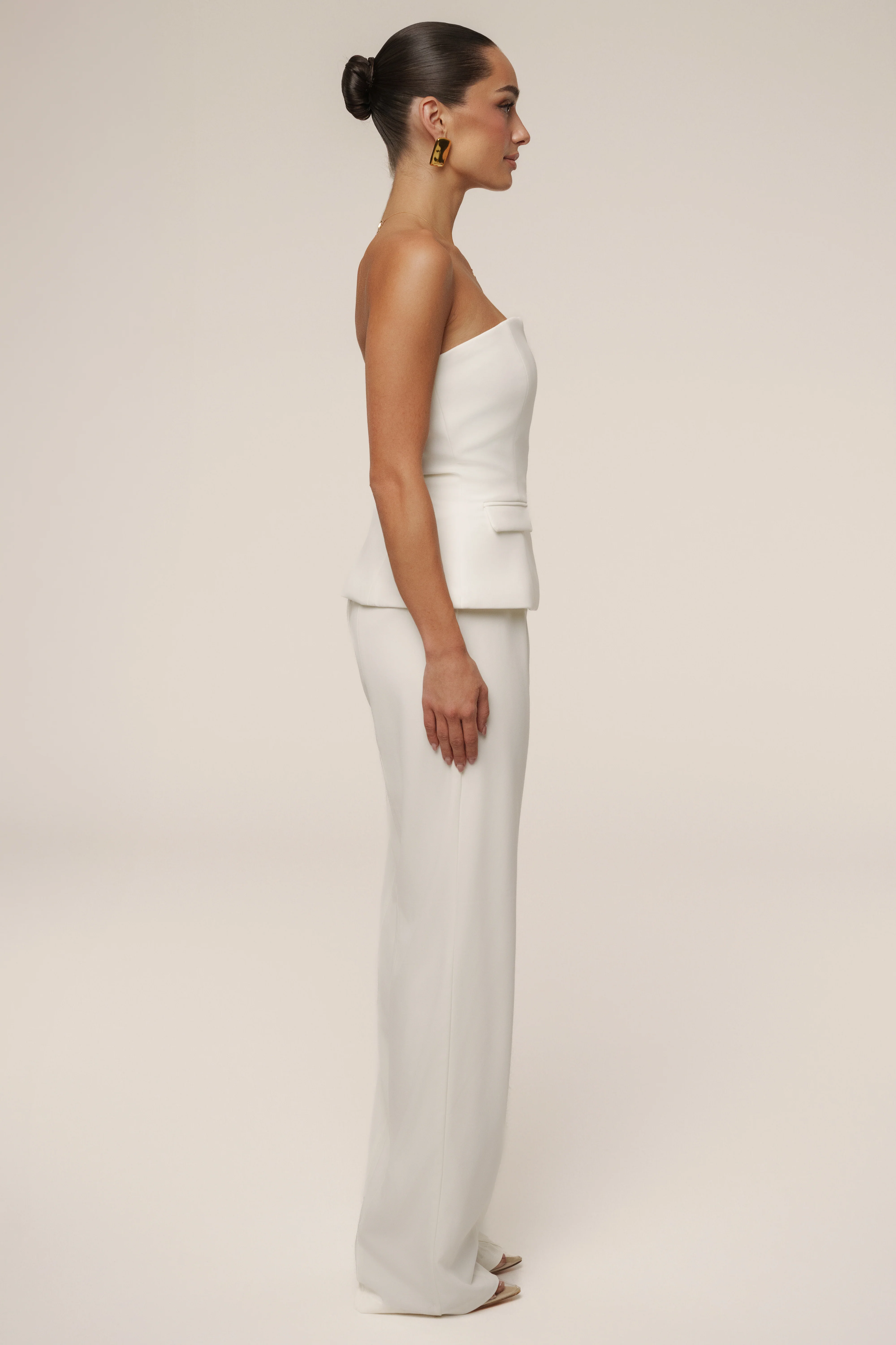 Ivory Vienna Strapless Top - Image 9
