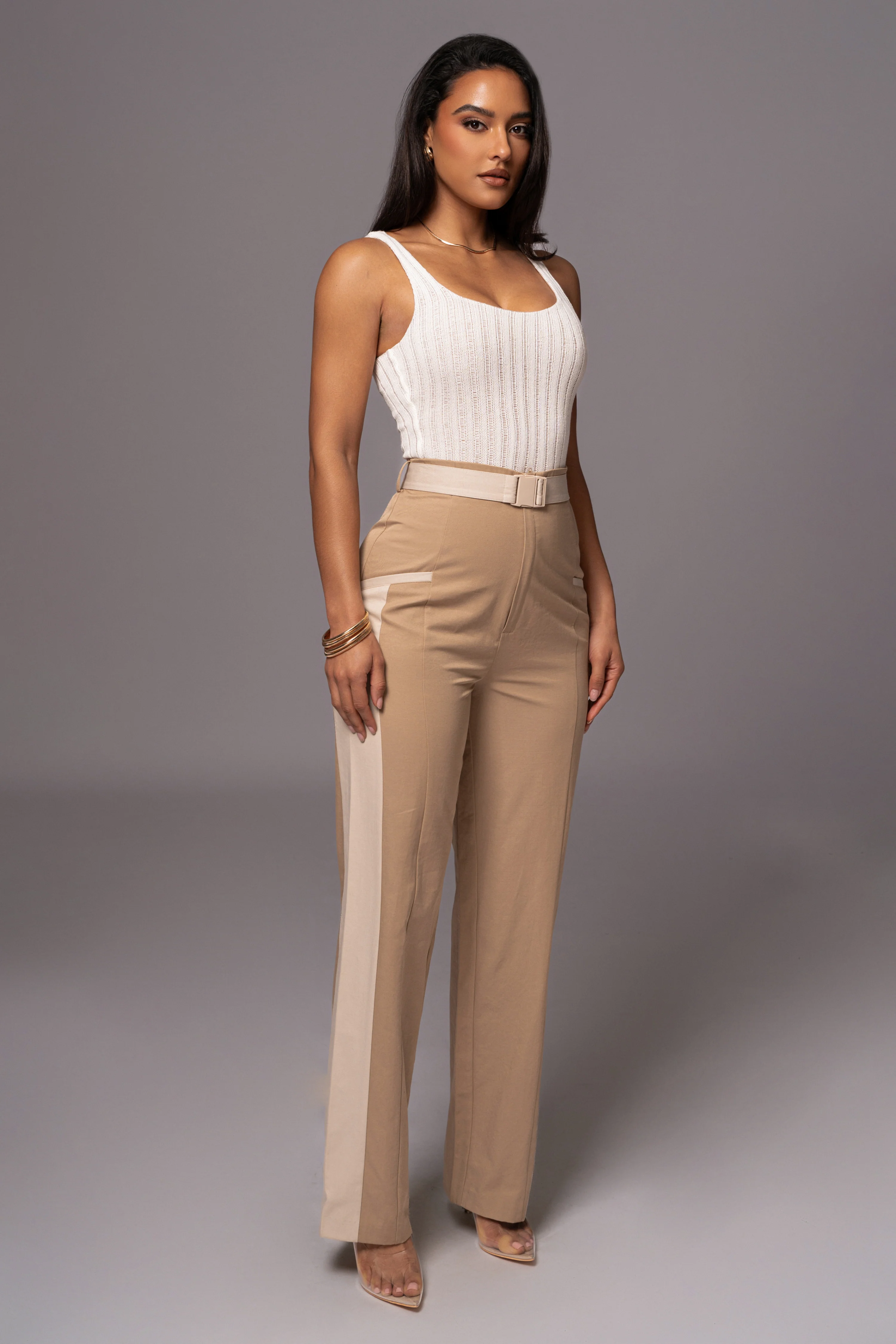Khaki For The Moment Pants - Image 11