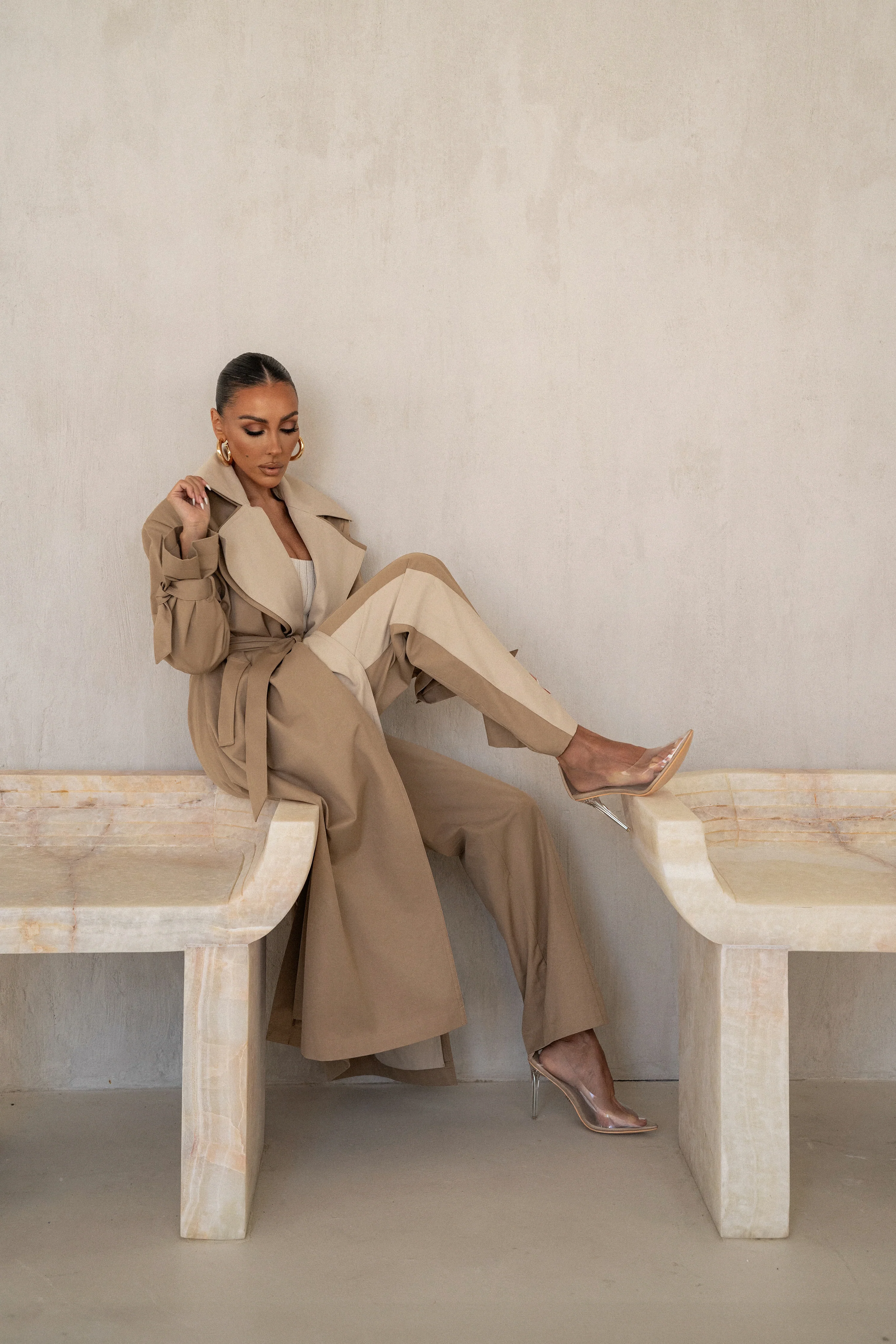 Khaki For The Moment Pants - Image 17