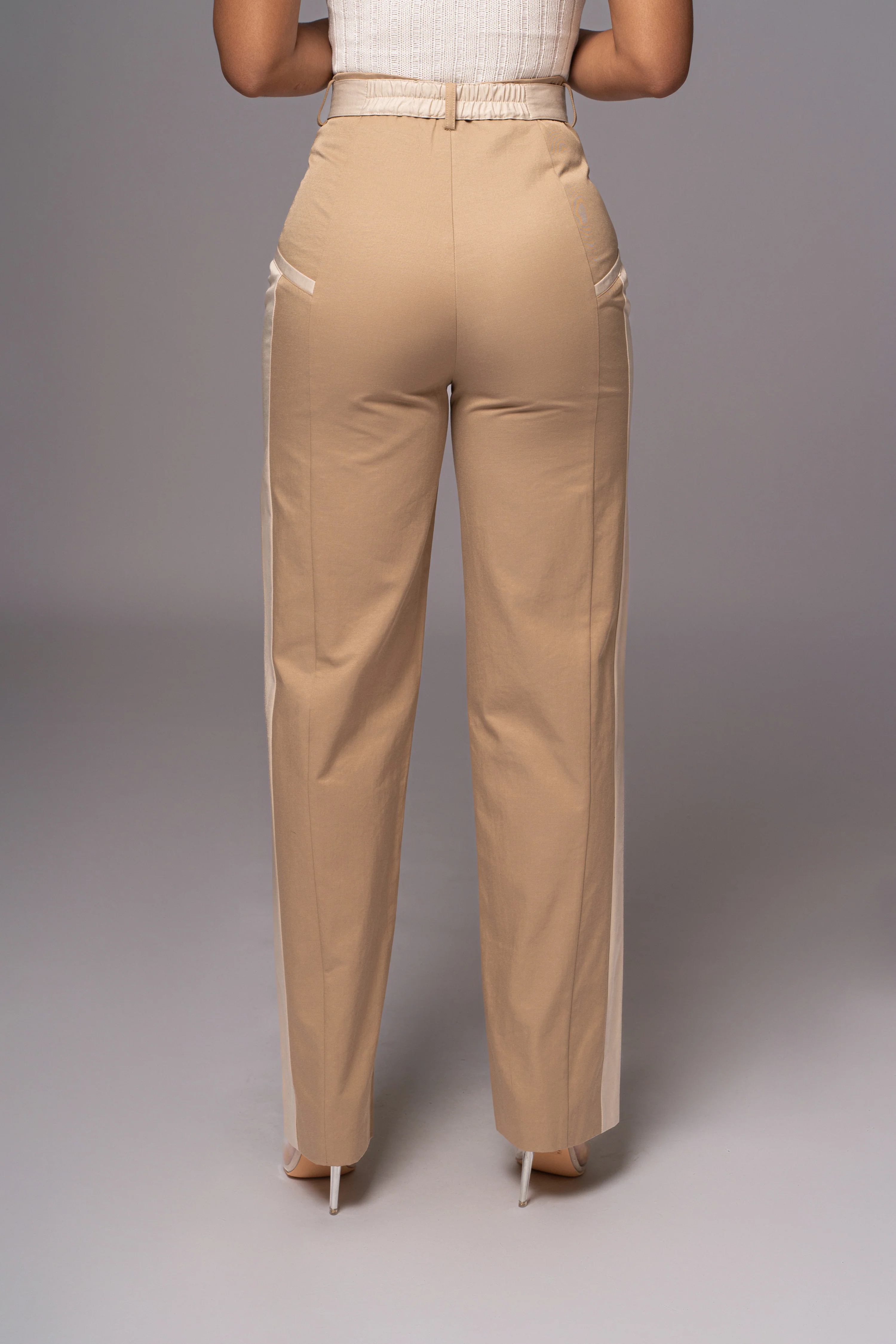 Khaki For The Moment Pants - Image 22
