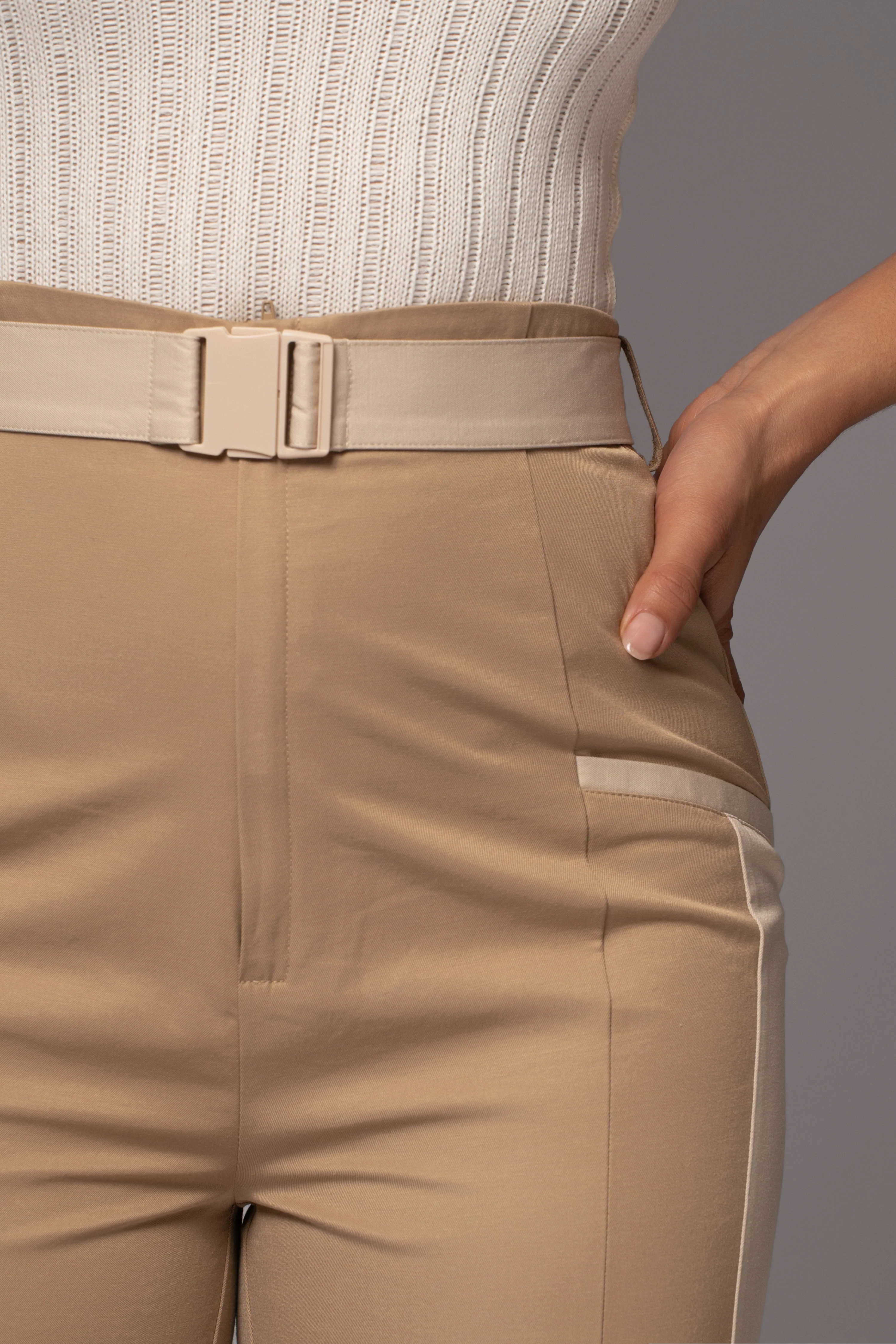 Khaki For The Moment Pants - Image 24