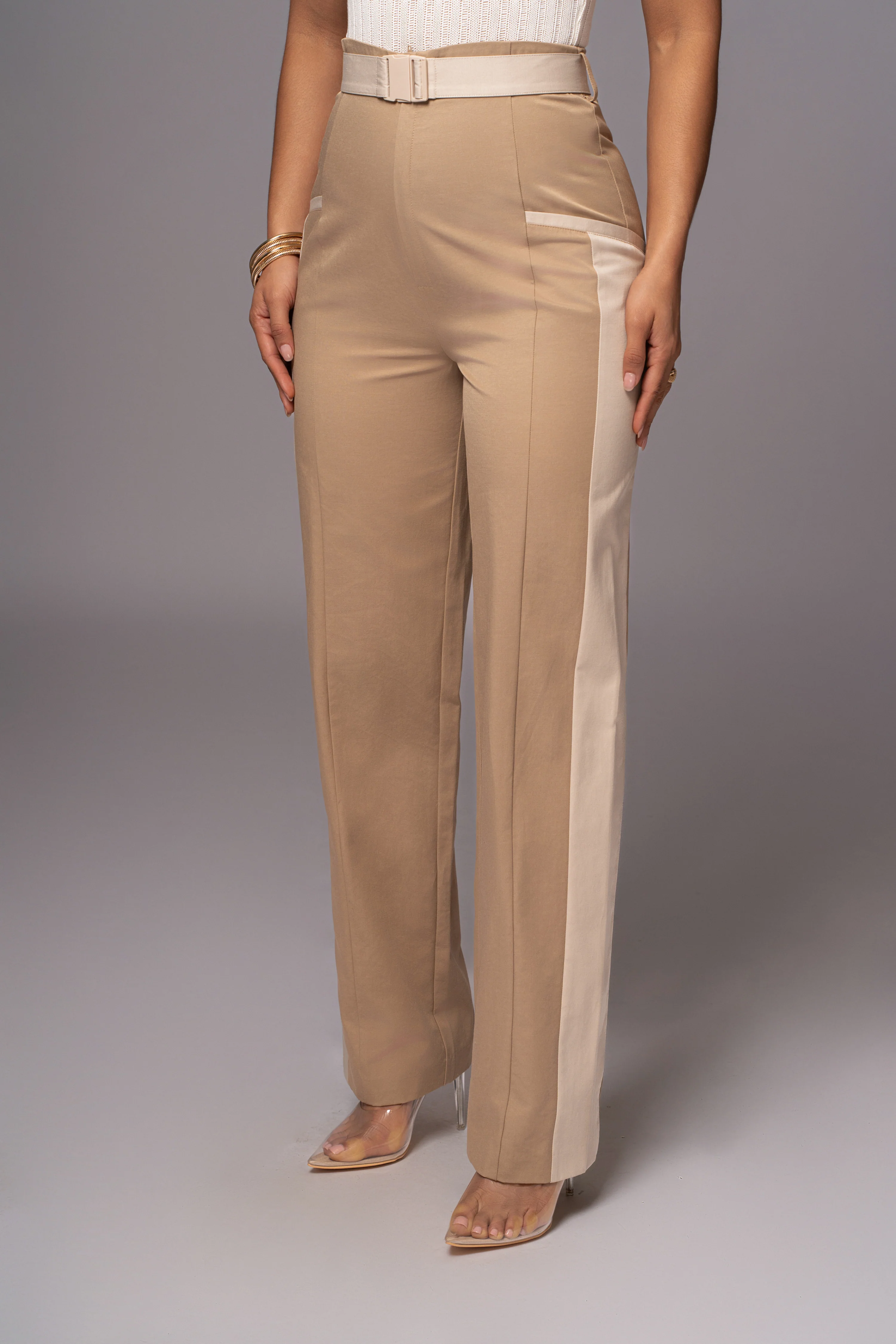 Khaki For The Moment Pants - Image 3