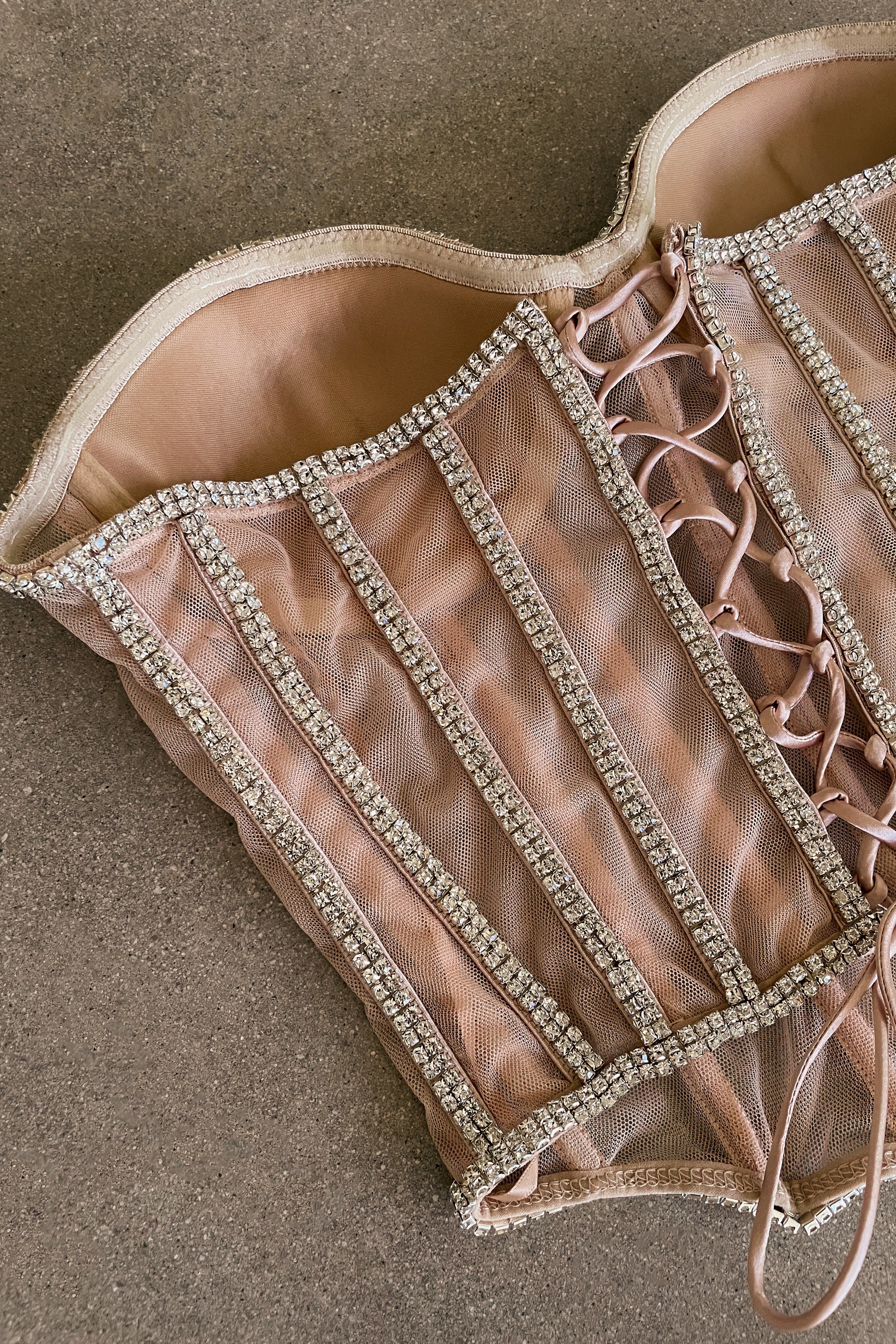 Light Limited Edition Rhinestone Crystal Corset - Image 16