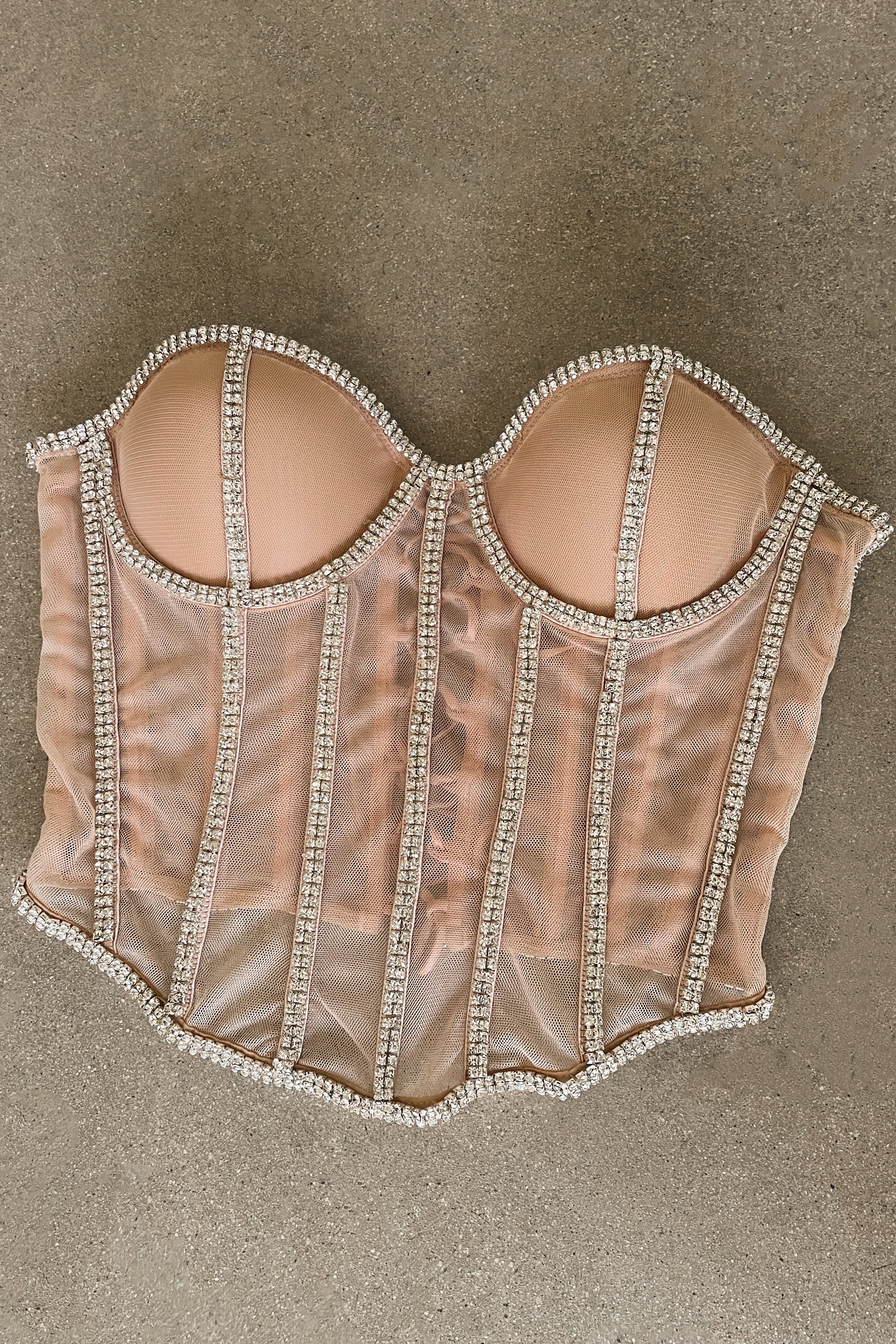 Light Limited Edition Rhinestone Crystal Corset - Image 2