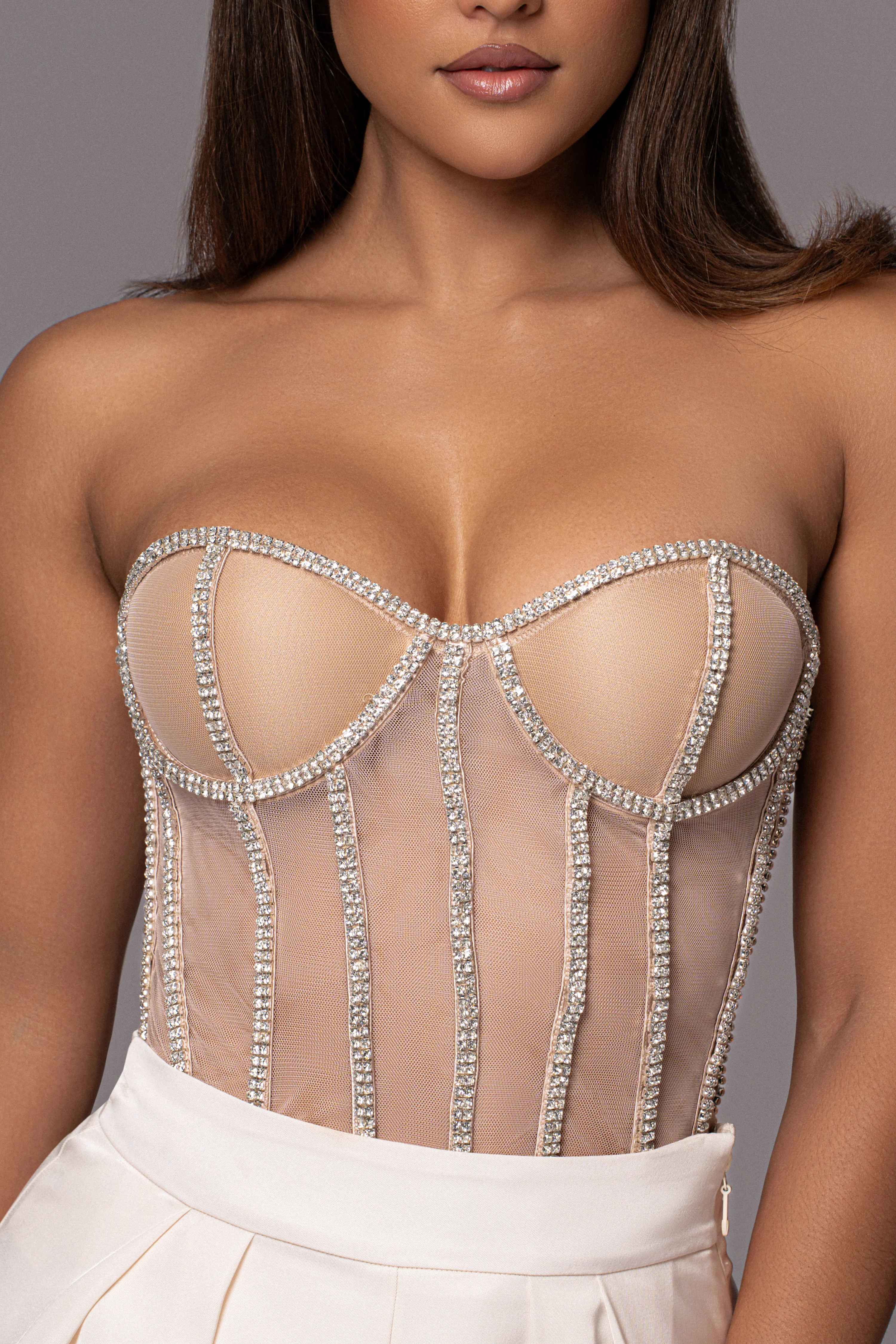 Light Limited Edition Rhinestone Crystal Corset - Image 6