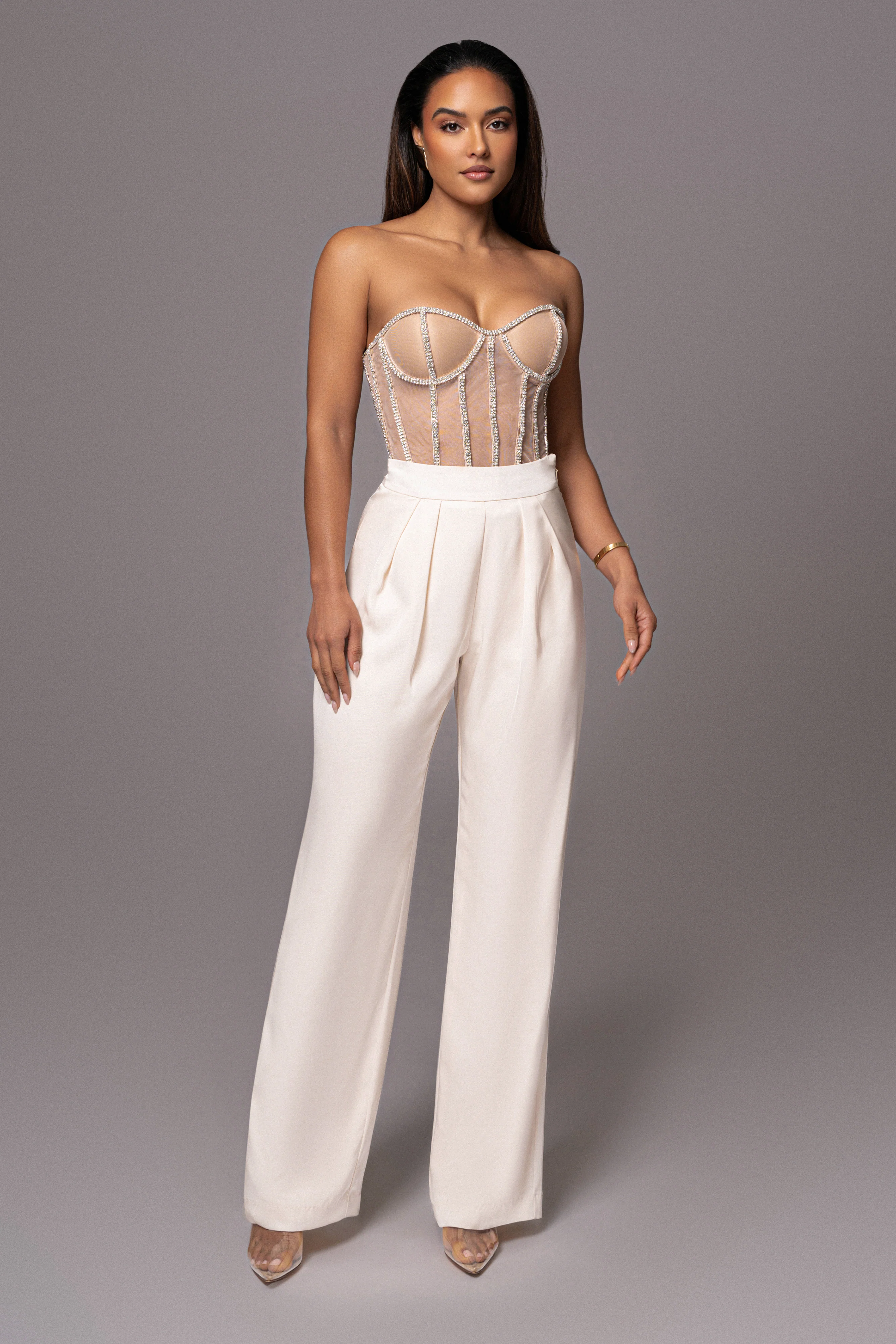 Light Limited Edition Rhinestone Crystal Corset - Image 9
