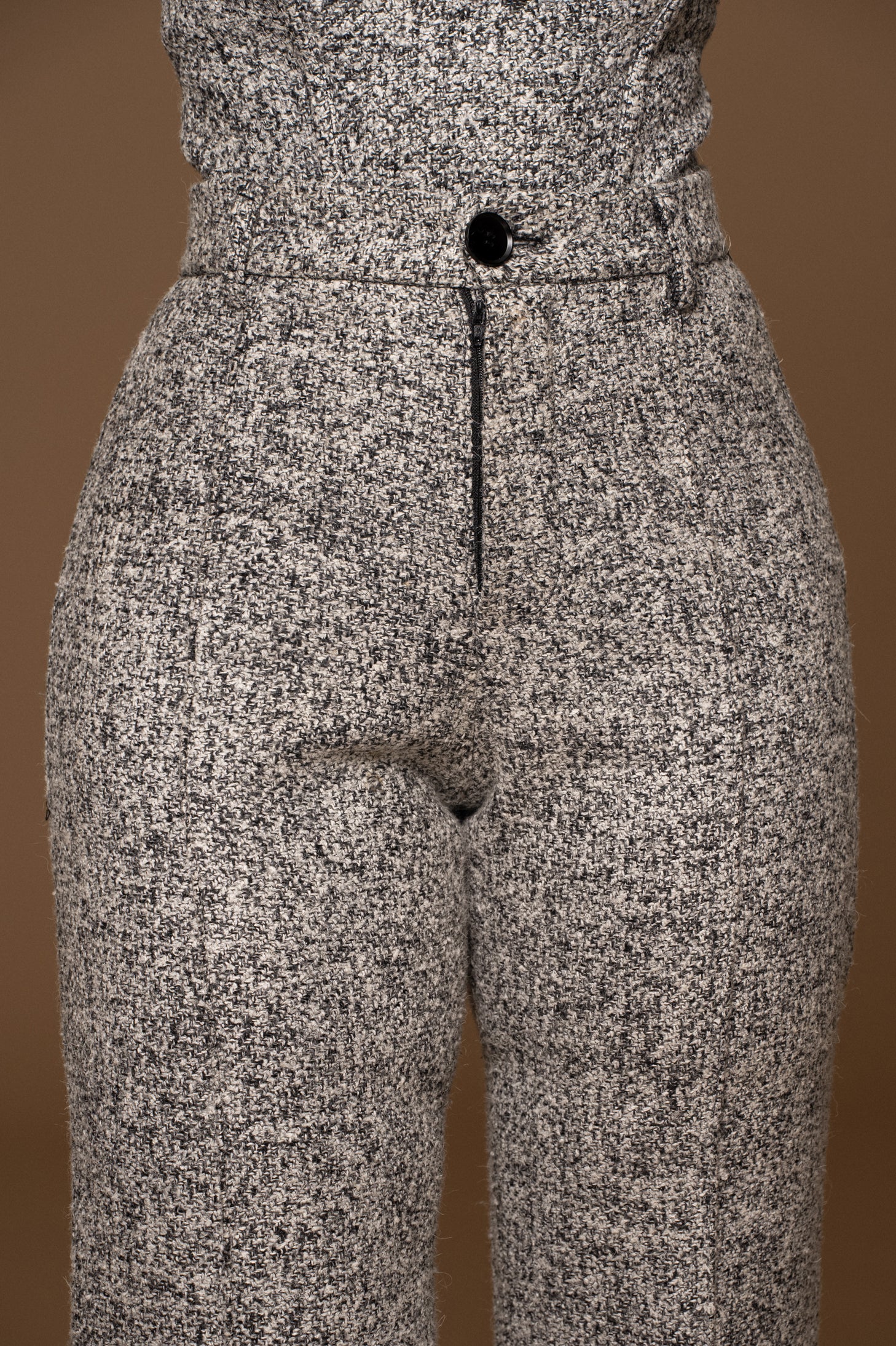 Lt. Grey Stay Sharp Tweed Trouser - Image 18