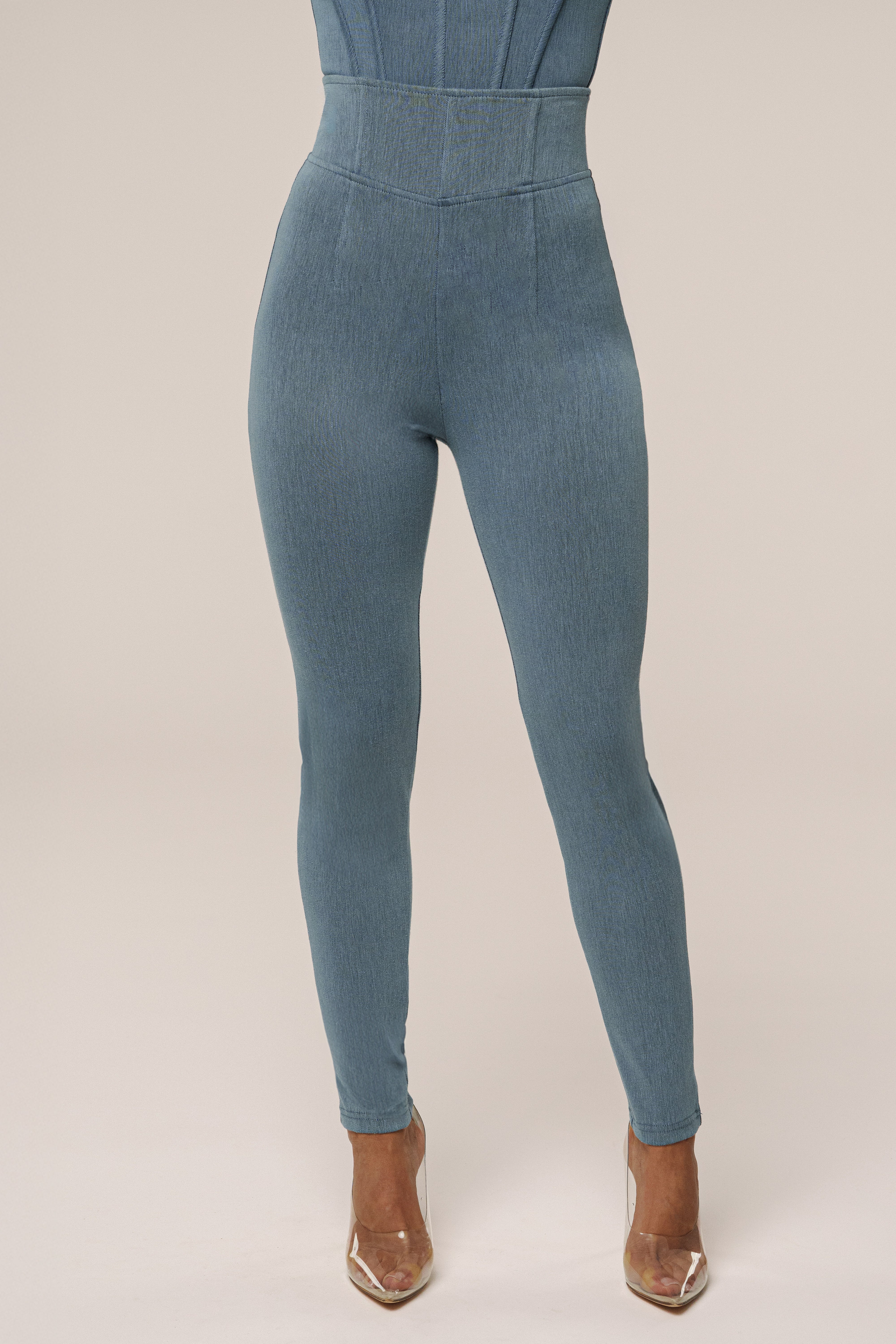 Medium Wash ALICE HIGH WAISTED JEANS - Image 3