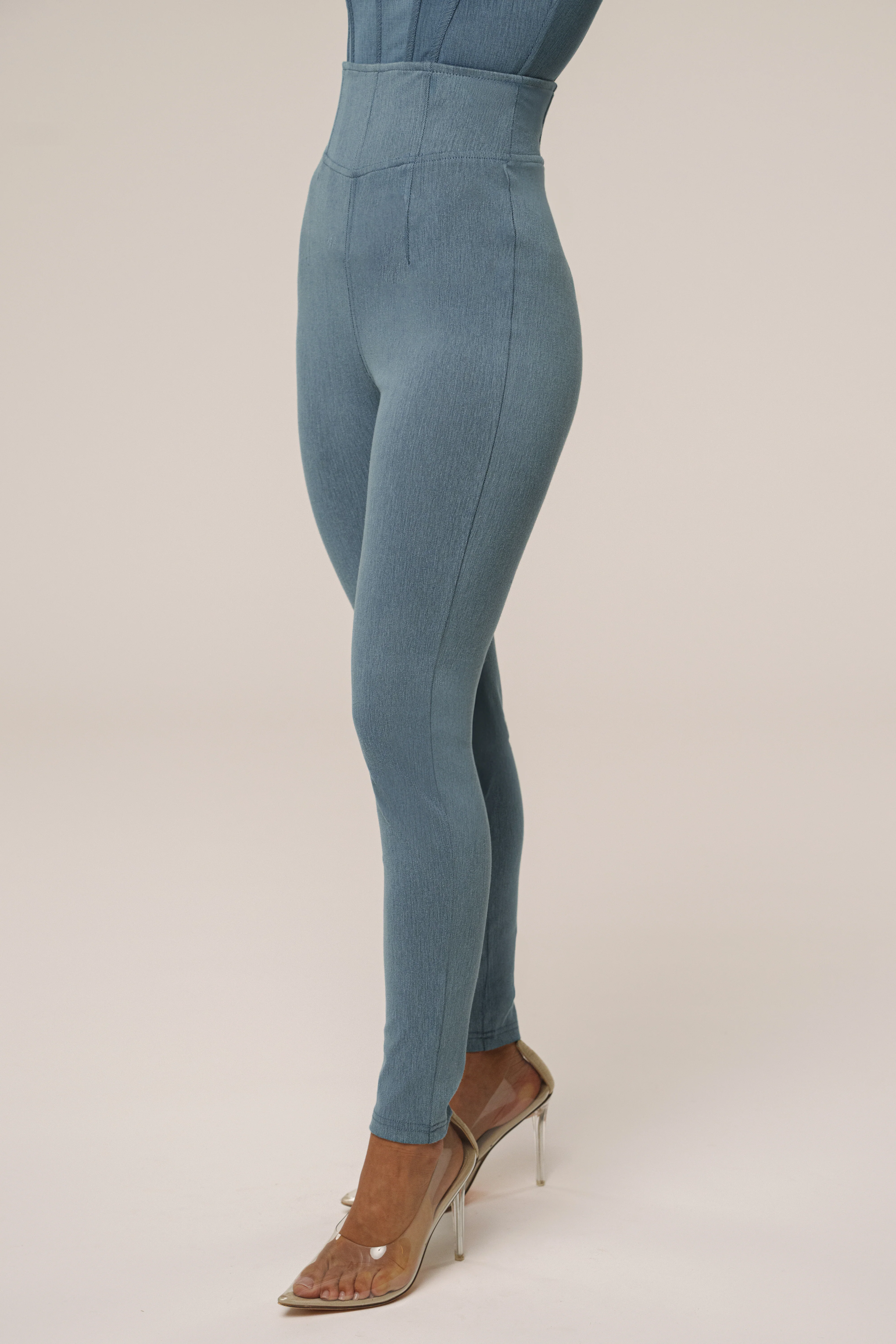 Medium Wash ALICE HIGH WAISTED JEANS - Image 5